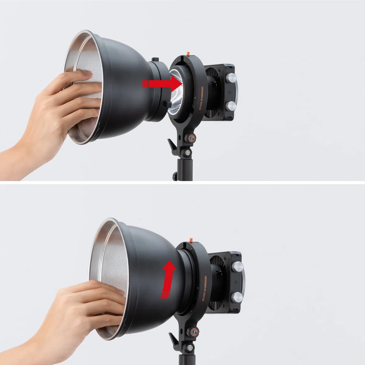 ZHIYUN Adapter B für X60/ CX100/ X100 Videoleuchte von Bowens Mount auf ZY Mount