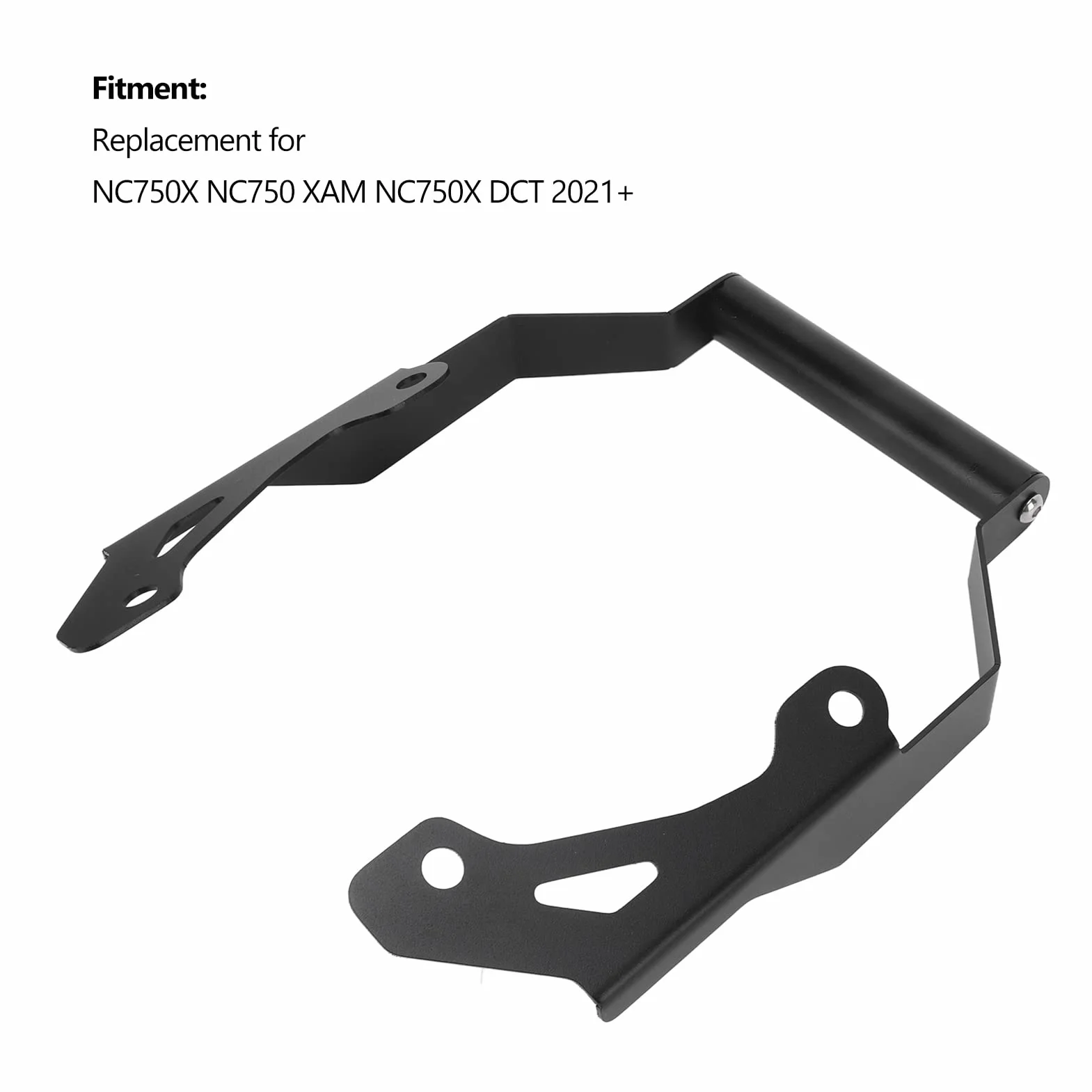 Uchwyt Nawigacyjny Motocykla, Uchwyt Nawigacyjny Motocykla Wymiana Uchwytu Telefonu ze Stopu Aluminium dla NC750X NC750 XAM NC750X DCT 2021 +