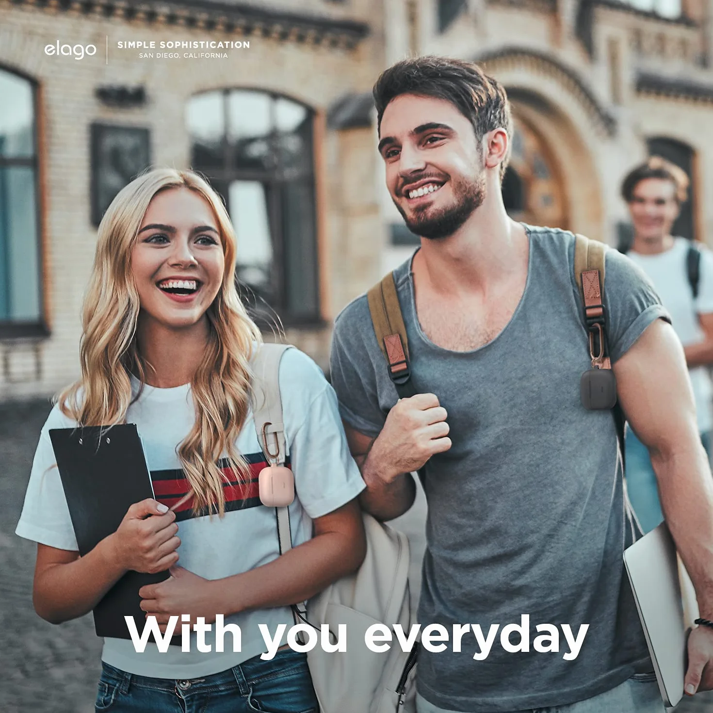 Elago Airpods 3 Etui do zawieszenia - ciemnoszare