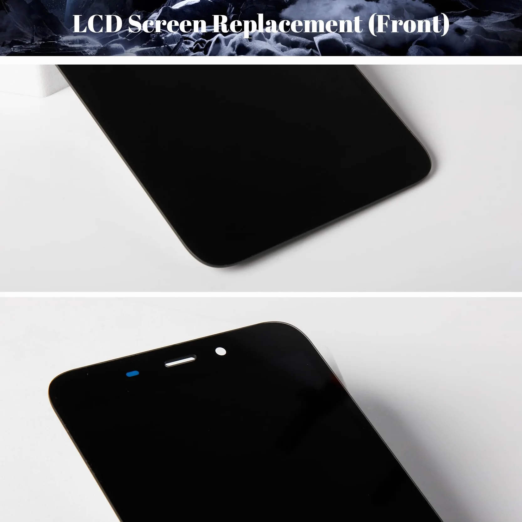 Dla Oukitel WP32 wyświetlacz LCD do Oukitel WP32 zamiennik ekranu dotykowego digitizera zestawy naprawcze (czarny, bez ramki)