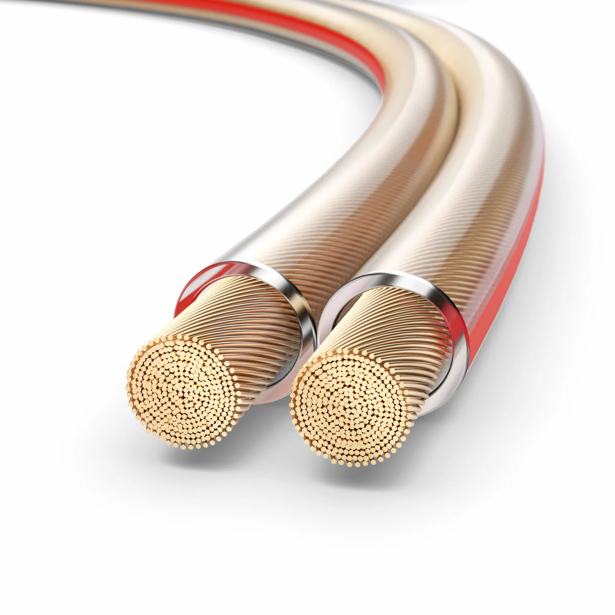 PureLink Kabel głośnikowy OFC 2 x 4,00 mm² 10,0 m, przezroczysty