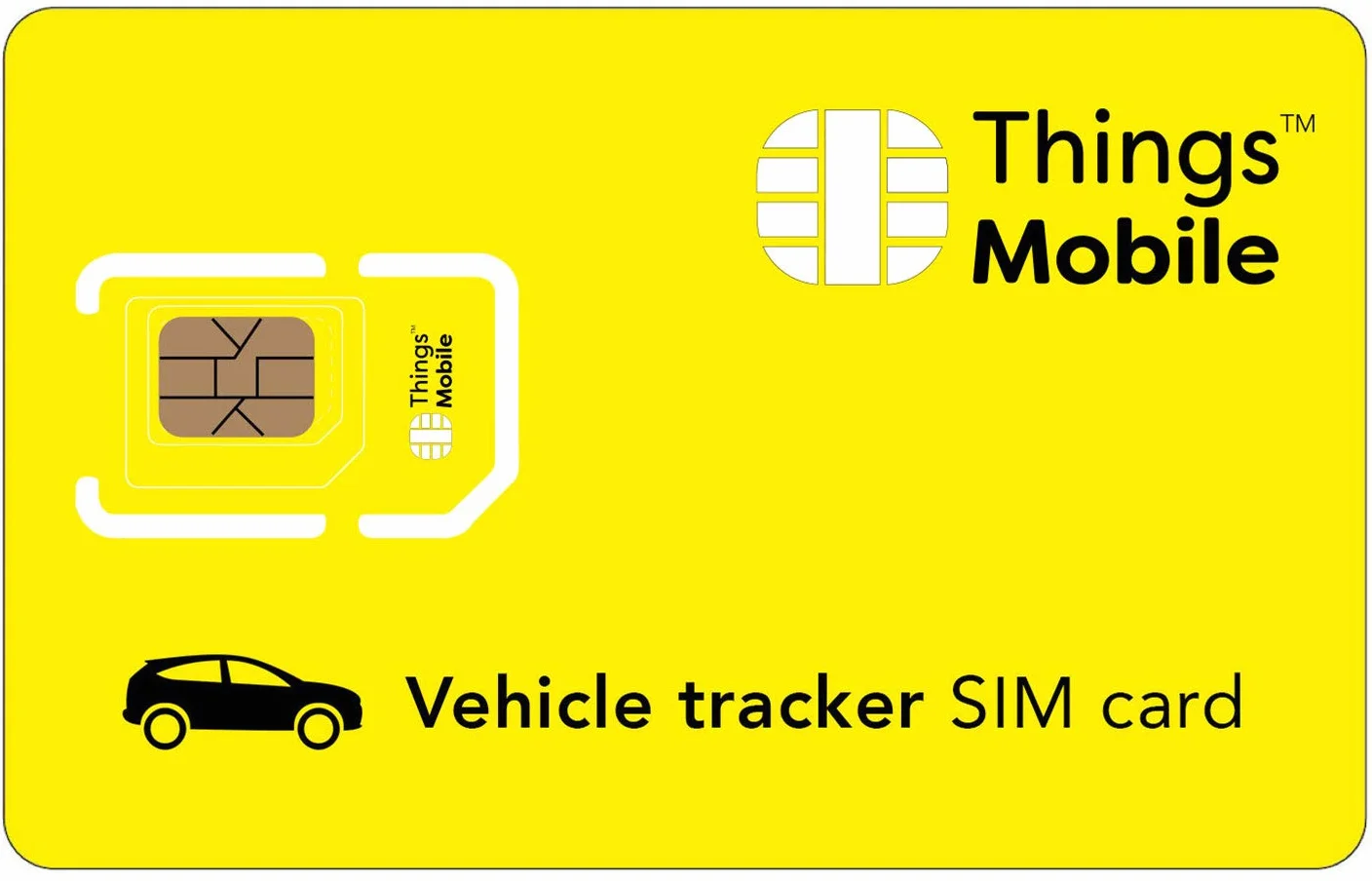 Karta SIM do śledzenia GPS POJAZDU Things Mobile 30 kredytów GSM/2G/3G/4G