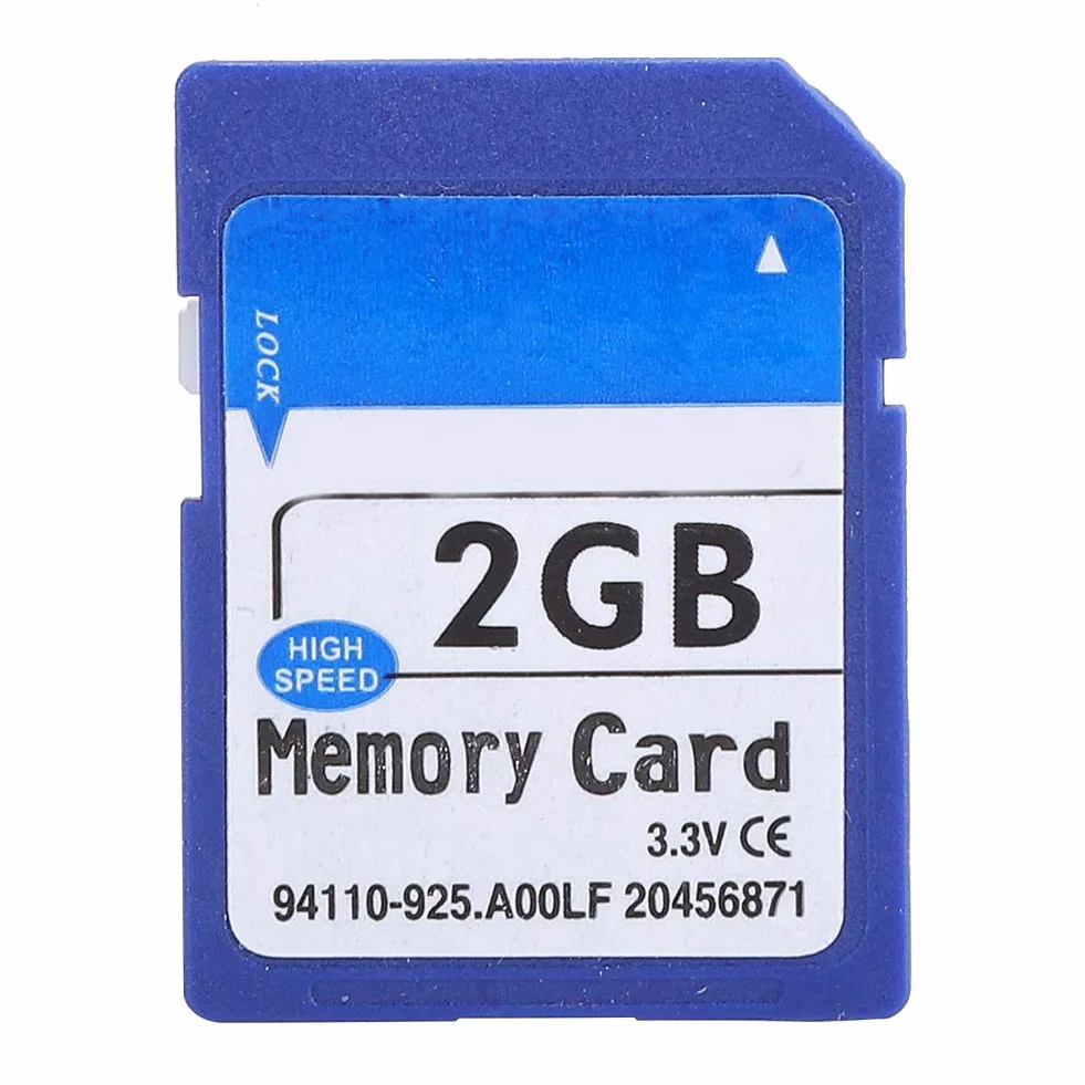 Elitarna Karta Pamięci Profesjonalnej, Karta Pamięci o Wysokiej Prędkości dla Pro Mp3 MP4 Camera SLR Machine do zdjęć Pliki Muzyczne Przechowywanie (2G)
