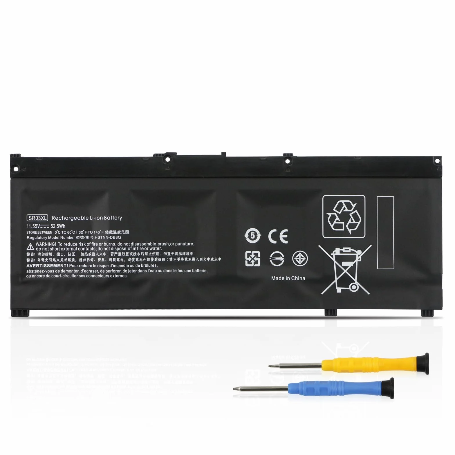 Bateria do HP Pavilion 15-CX0000 15T-CX0000 17-CD0000 ZBook 15v G5 SR03XL TPN-Q194