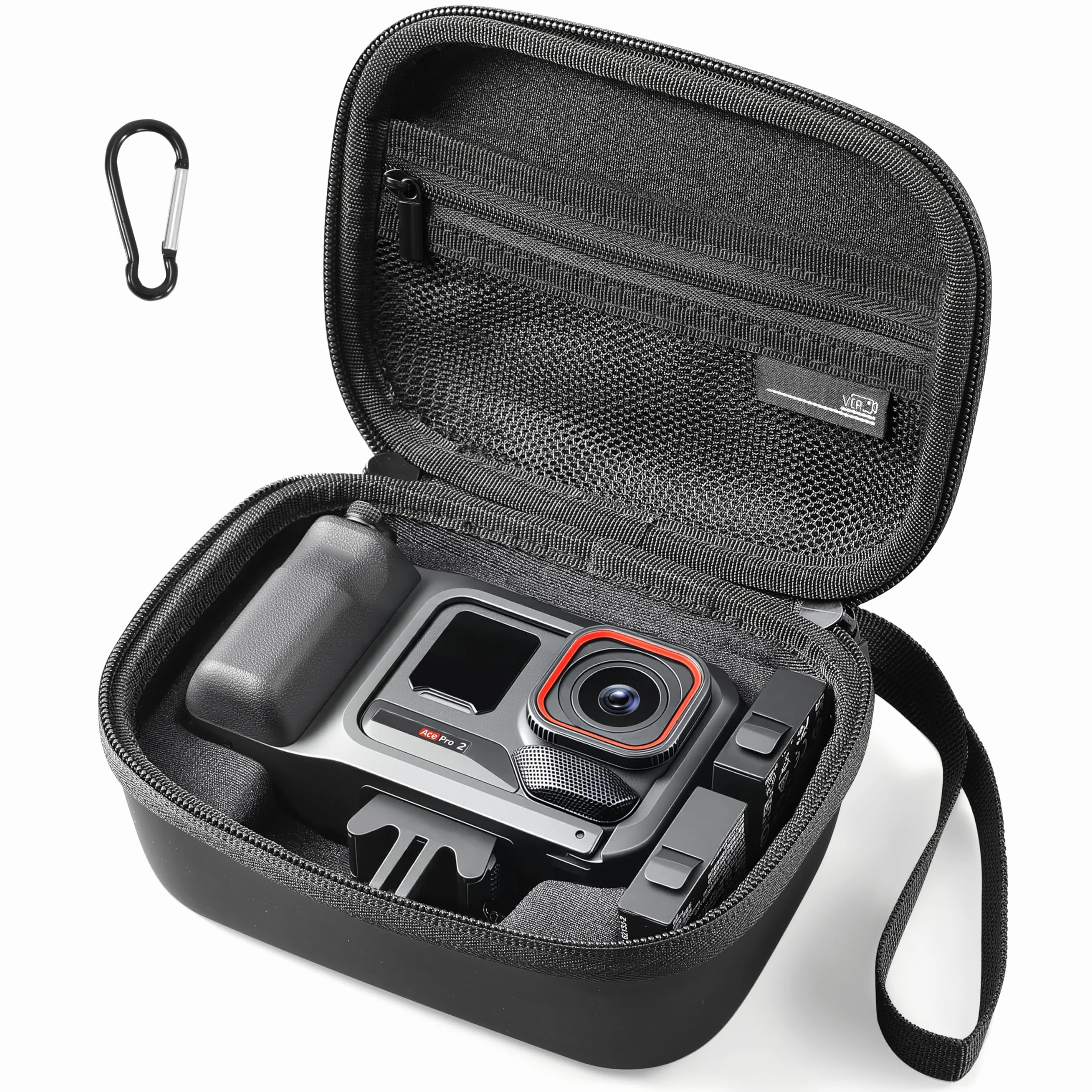 STARTRC VCR Pokrowiec na Insta360 Ace Pro 2 Xplore Grip Pro Bundle Case Przenośny Podróżny Hard Shell Pamięć 2 Baterie Akcesoria