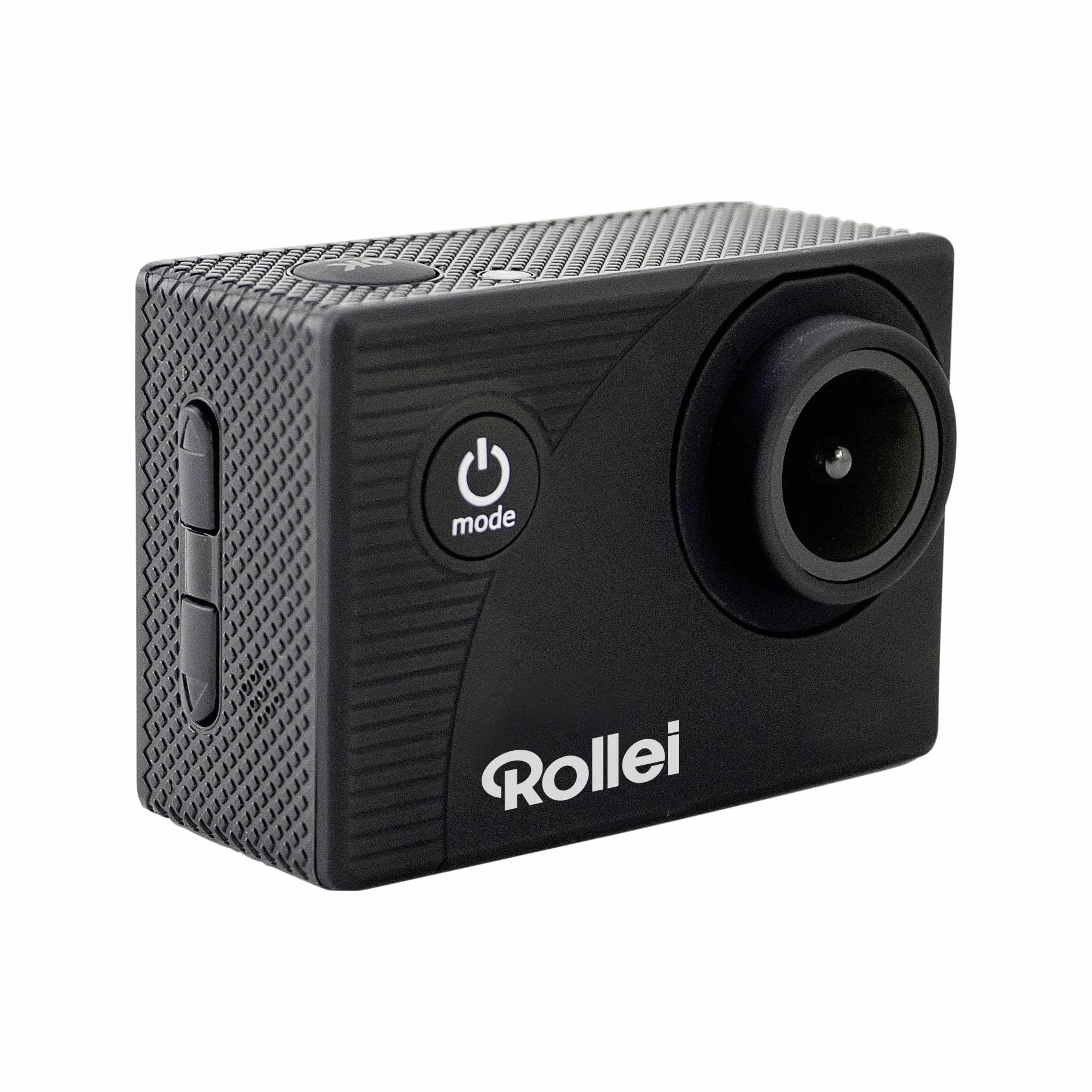 Rollei Actioncam 372 kamera sportowa z rozdzielczością wideo Full HD 1080p/30 kl./s, obiektyw szerokokątny, wodoodporna do 30 m, w zestawie podwodny futerał ochronny, czarna