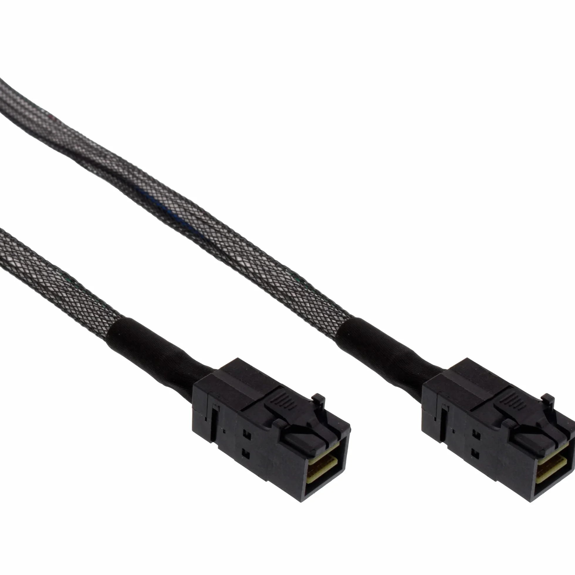 InLine 27625A kabel Mini-SAS HD, SFF-8643 do SFF-8643, z taśmą boczną, 0,5 m