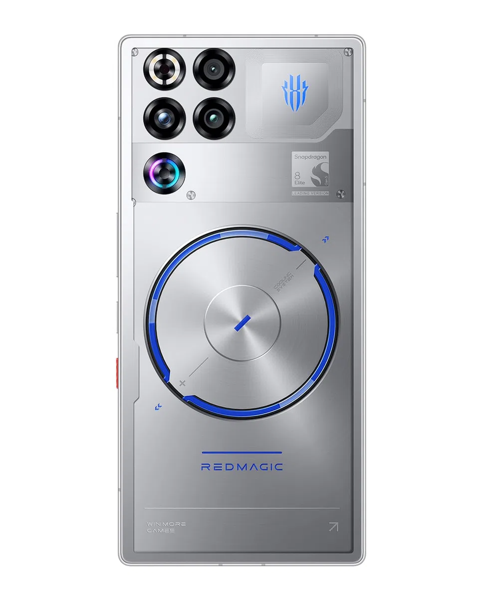 REDMAGIC 11S Pro 144Hz Gaming Smartfon, 5G Android Smartphone, 16GB RAM+512GB ROM, Snapdragon 8 Elite Gen 5 Leading, 6.85" 1.5K AMOLED Ekran Gaming Telefon, 50MP Kamera, 80W Ładowarka Srebro