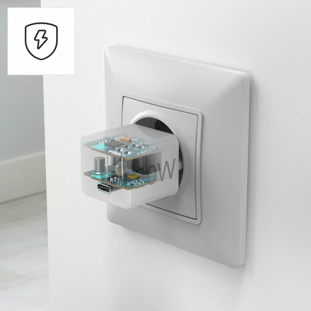 Hama ładowarka sieciowa 20 W Power Delivery USB C Lightning 1m biała