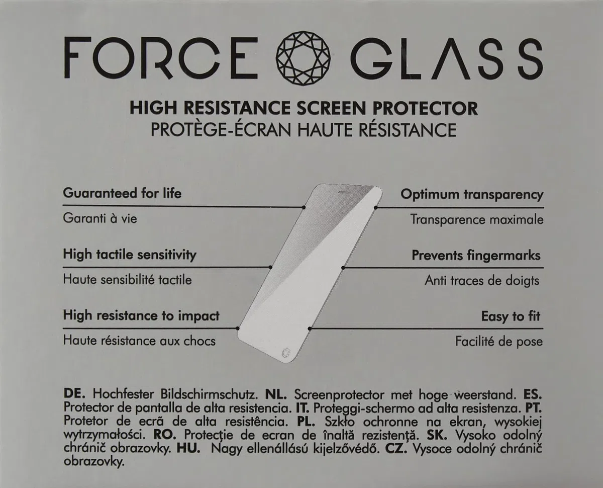 Force Glass - Osłona ekranu - do Apple iPhone 12/12 Pro