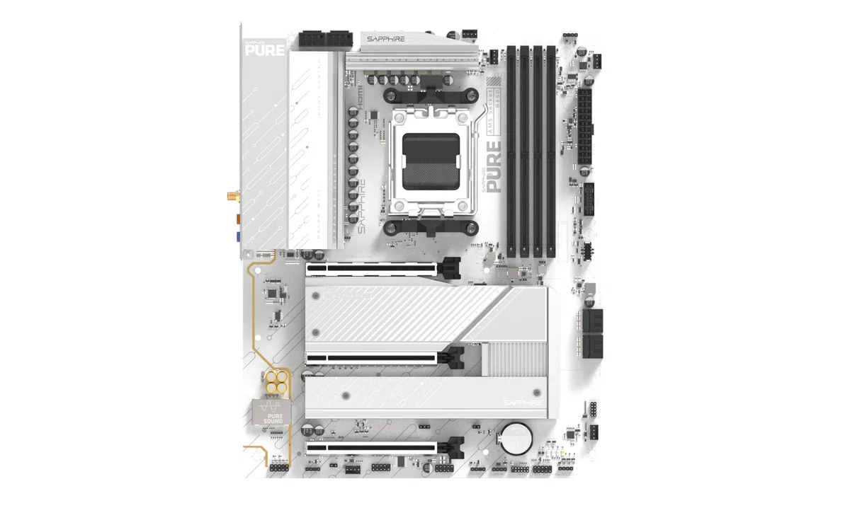 Sapphire Płyta główna AMD AM5 ATX Pure B850A WIFI7 52123-11-40G
