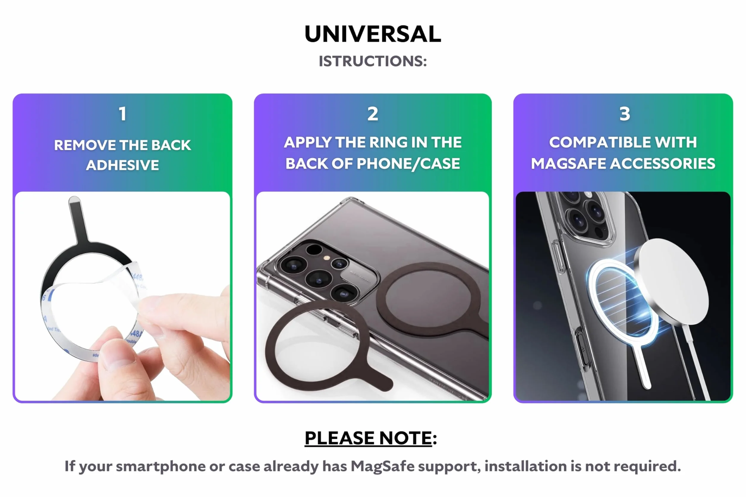 Uchwyt na smartfon do MagSafe z bezprzewodowym ładowaniem 15 W, pasuje do Citroen Ami, do Opel Rocks-e, Fiat Mickey - magnetyczny uchwyt na telefon komórkowy do nawigacji, nawigacji, muzyki