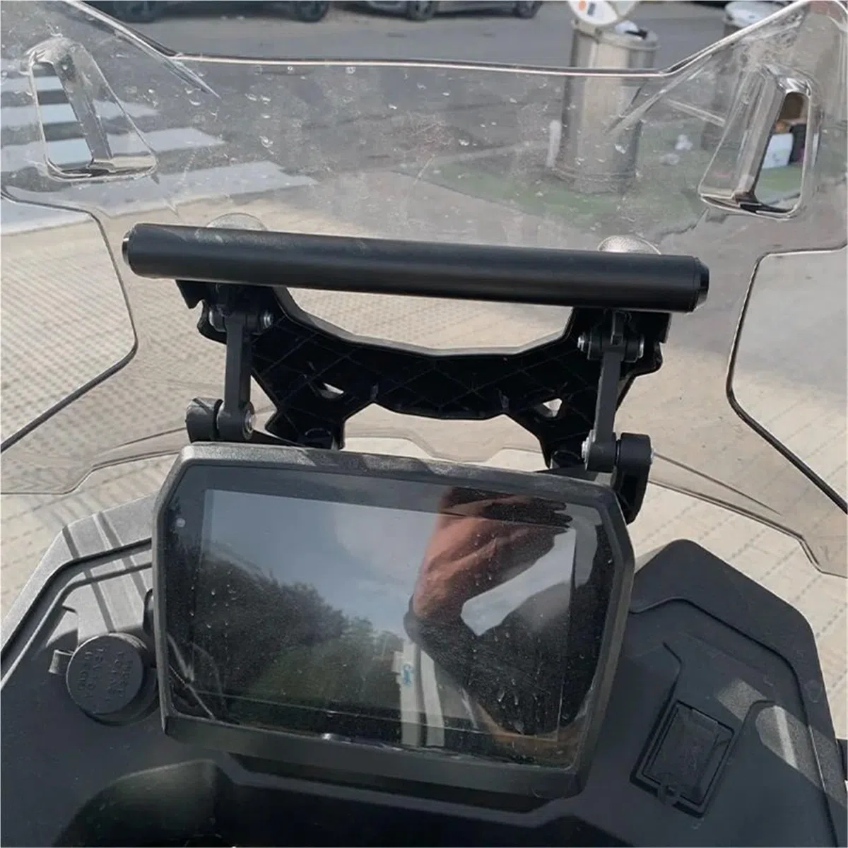 Akcesoria motocyklowe pasujące do VOGE Valico 625DSX Uchwyt na telefon komórkowy i nawigację GPS Uchwyt do nawigacji GPS uchwyt Uchwyt do nawigacji(12and22mm nologo)