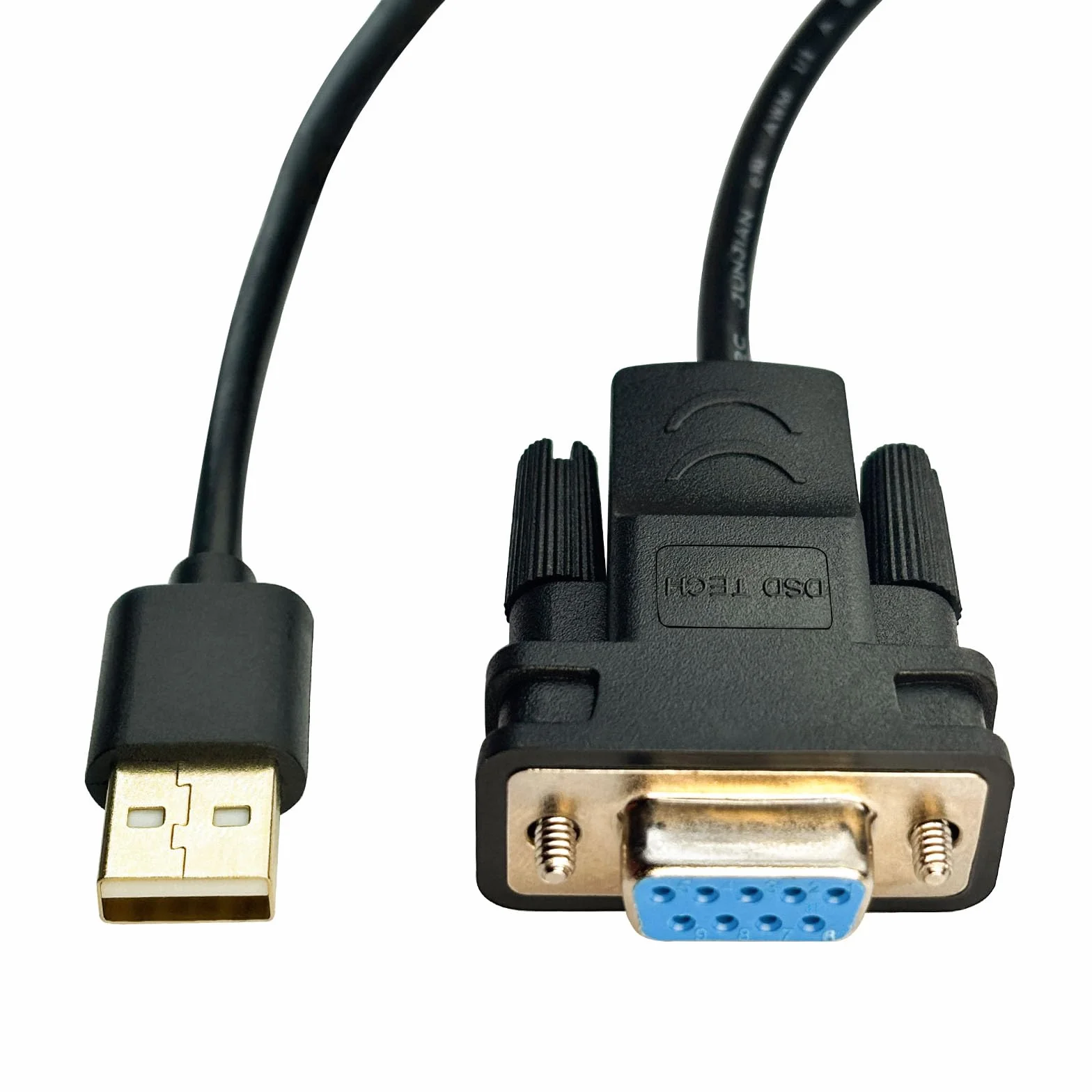 DSD TECH SH-RS232G Kabel USB do serii DB9 żeński Zintegrowany chip FTDI FT232RL
