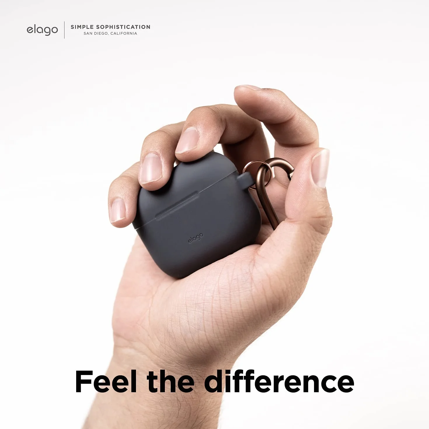 Elago Airpods 3 Etui do zawieszenia - ciemnoszare
