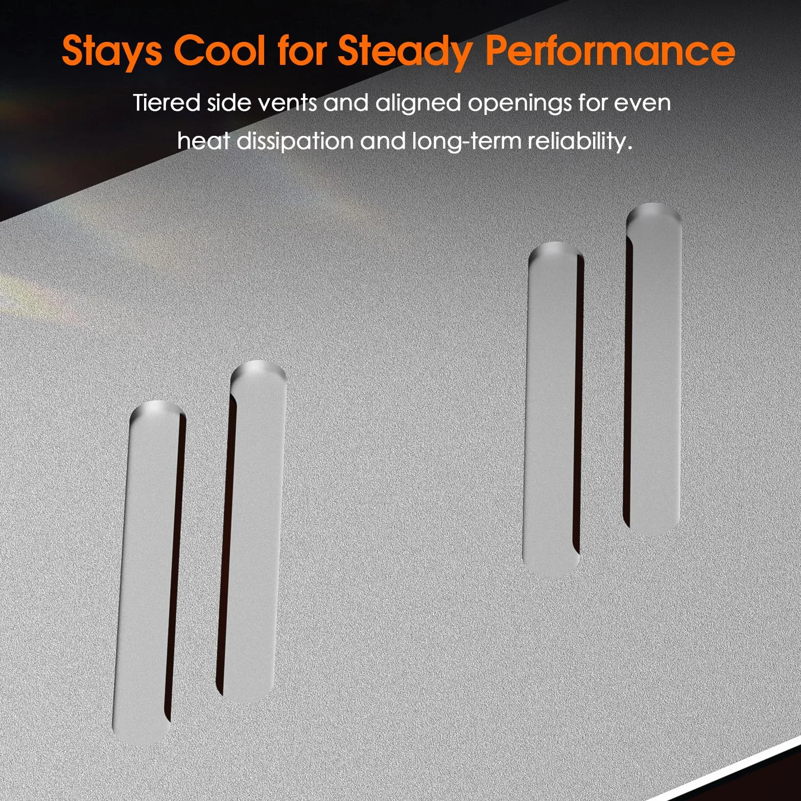 Douk Audio stojak na wzmacniacz aluminiowy wentylowany do kina domowego HiFi AV
