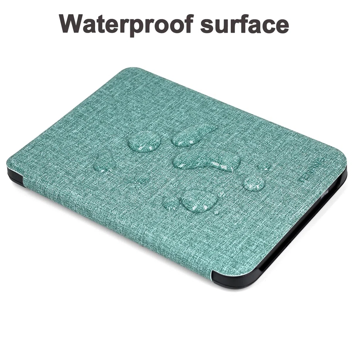 Tenano 6" Etui do Kobo Clara Colour | BW | 2E, Tolino Shine Colour/Shine 5/4 - Cienka Osłona Chroniąca z Funkcją Auto Sen/Budzenie - Miętowa Zielień | Smukłe etui ochronne z funkcją Auto Sleep/Wake, miętowa zieleń