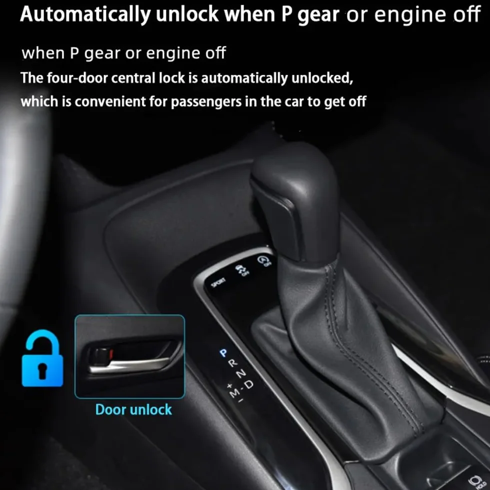 OBD drzwi samochodu automatyczna blokada prędkości odblokowanie inteligentne urządzenie moduł akcesoria do Toyota CHR 2010-2022 Plug and Play