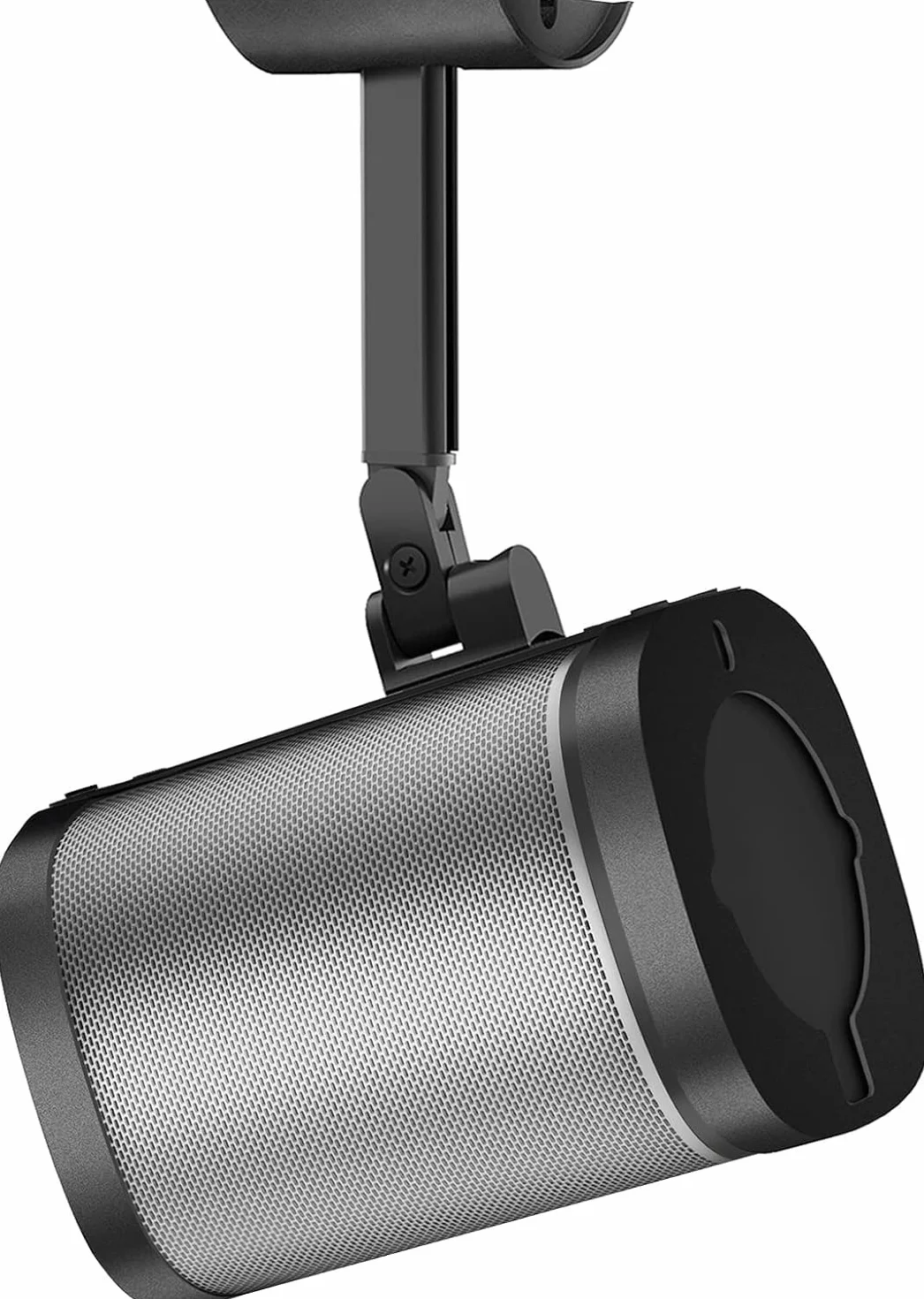 notiela Uchwyt ścienny i sufitowy do Sonos One, One SL & Play:1 - Obrotowy i odchylany uchwyt głośnikowy, regulowany stojak w kolorze czarnym do Sonos One/SL/Play:1 głośnik