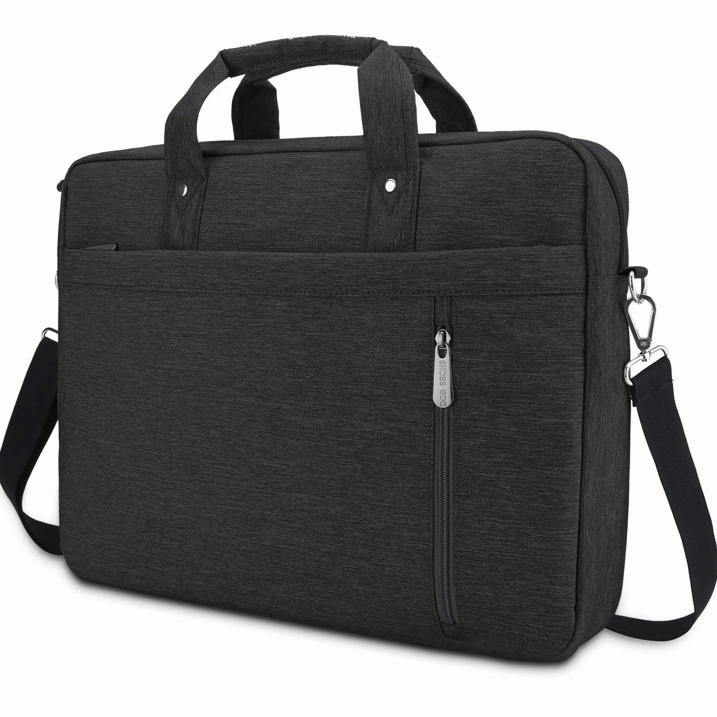 DOB SECHS Torba na laptopa 16 cali 17,3 cala Torba na komputer odporna na wstrząsy torba na ramię torba na ramię wodoodporna torba biznesowa z tabletem kieszonkowym dla mężczyzn kobiet Travel School