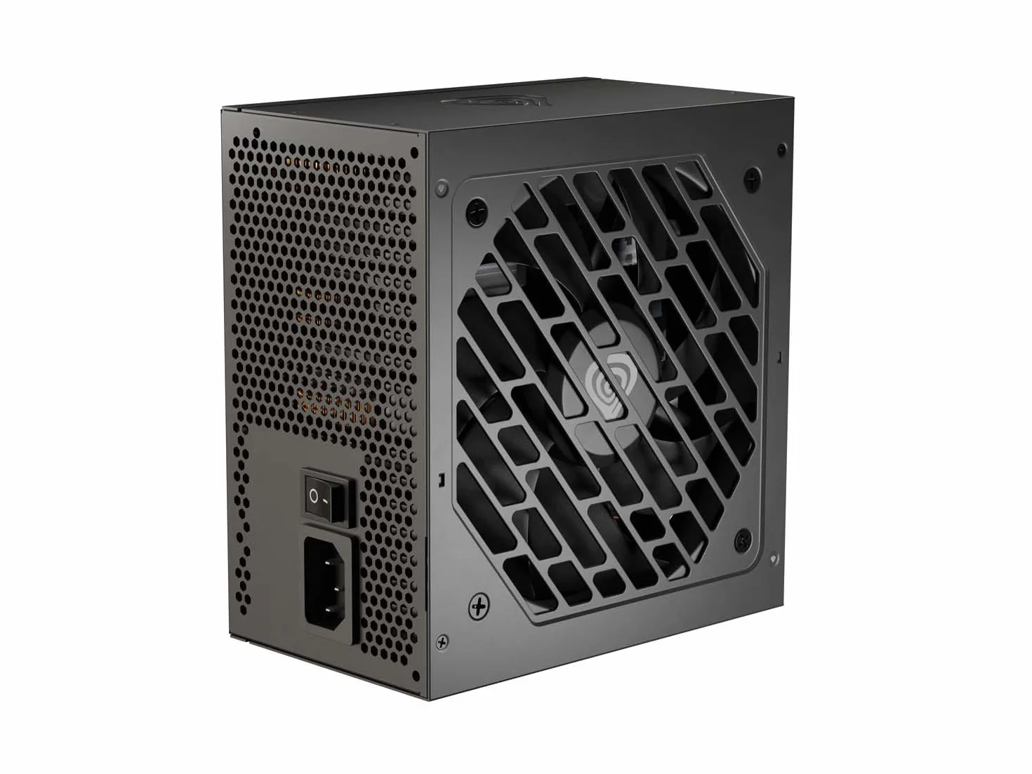 Nihon 650NM PC 650W czarny Zasilacz Genesis ATX 3.1 PSU do komputerów gamingowych, 80 Plus Bronze, Cybenetics Silver, 12 V-2x6, wentylator FDB 120 mm, aktywny PFC, 6x SATA, 3x PCI-E, niemodułowy
