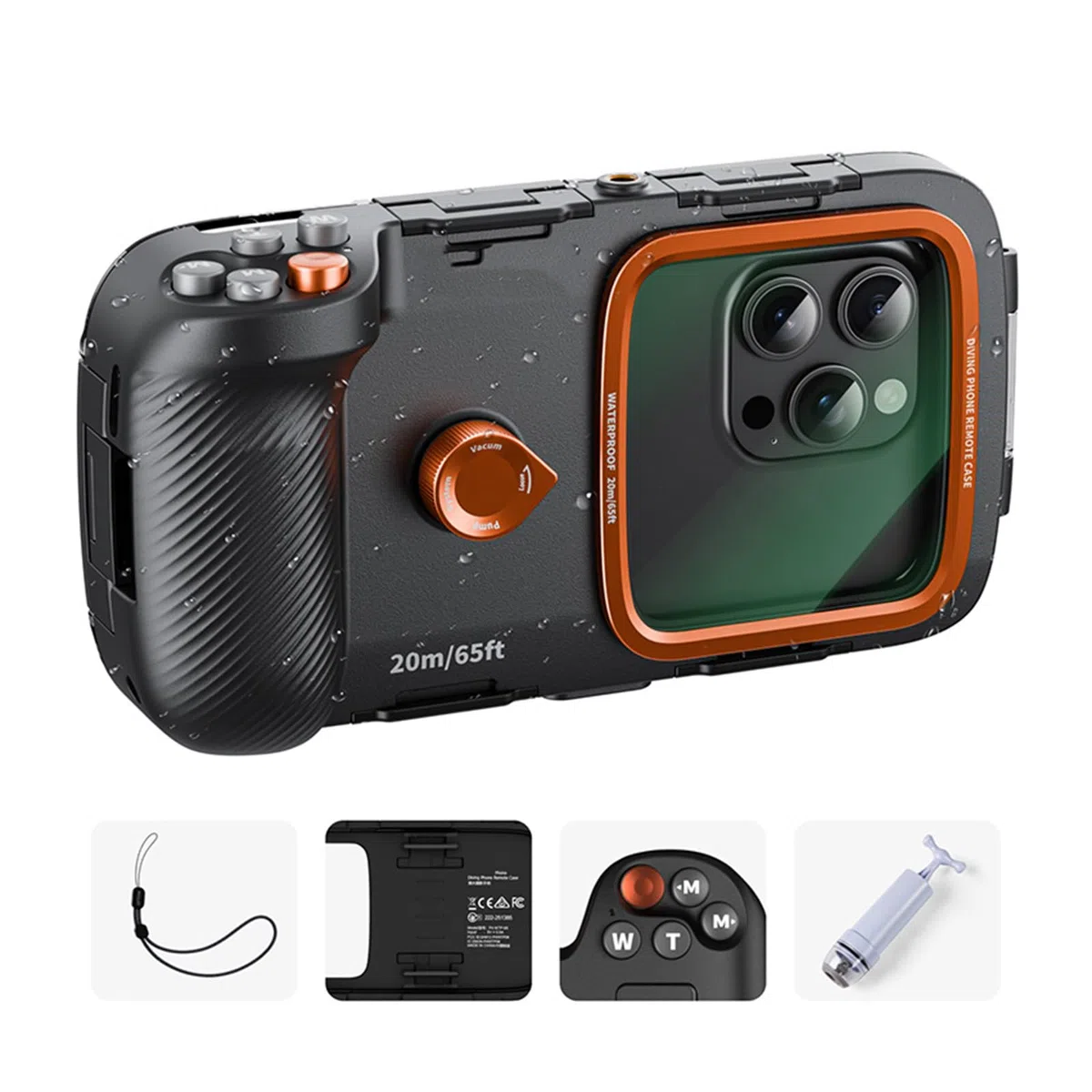 SHEAWA Uniwersalne wodoodporne etui na telefon iPhone Huawei Xiaomi do smartfonów do 7 cali fotografia podwodna