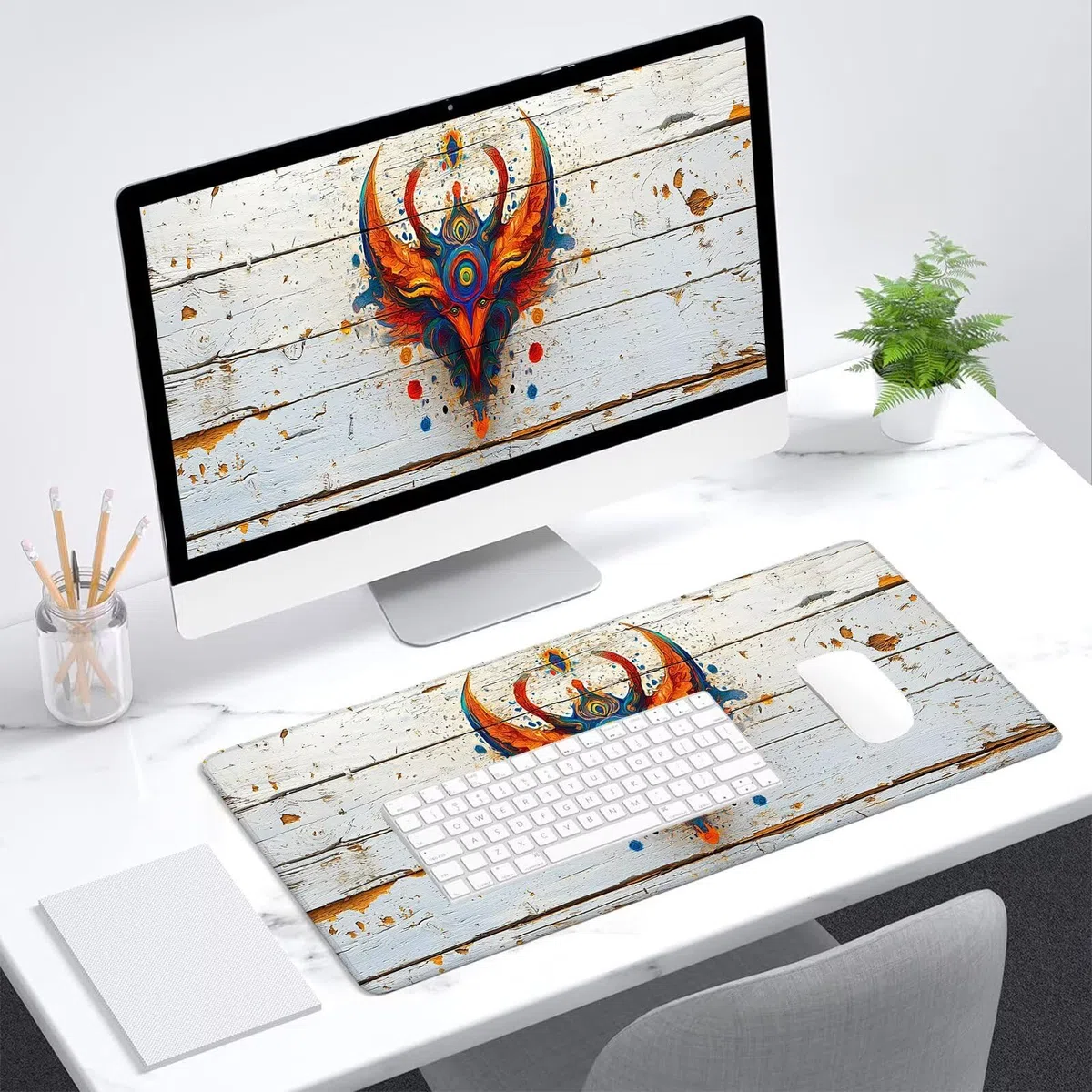 Duża podkładka pod mysz, gamingowa podkładka pod mysz, 1200 x 600 mm, retro podkładka pod mysz XXL, wodoodporna, anime z antypoślizgową podstawą, podkładka pod mysz z gładką powierzchnią, zwiększona