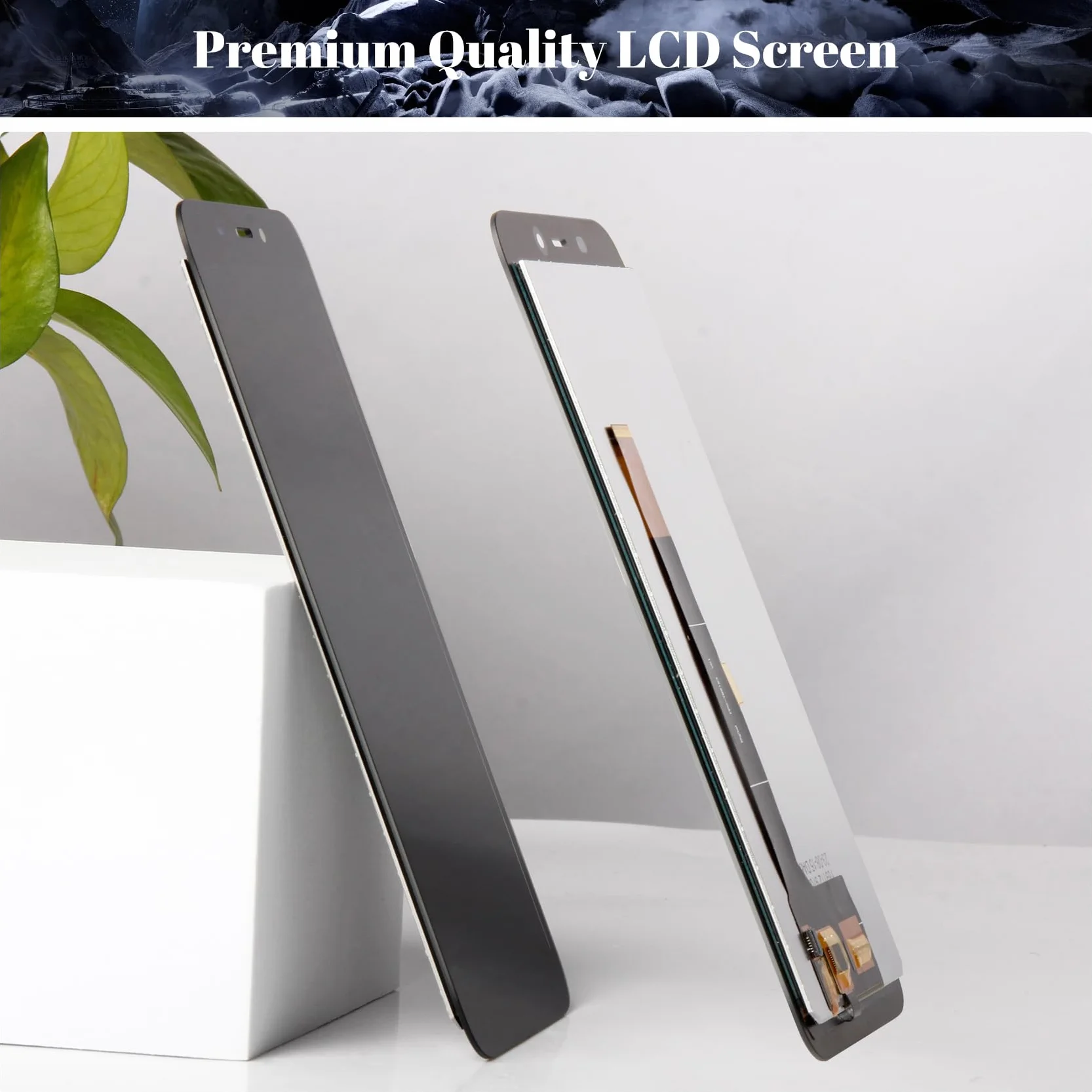 Dla Oukitel WP32 wyświetlacz LCD do Oukitel WP32 zamiennik ekranu dotykowego digitizera zestawy naprawcze (czarny, bez ramki)