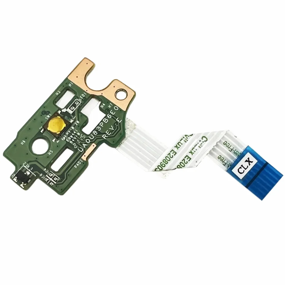 Gintai Płytka przycisku przełącznika zasilania z kablem Flex do HP Pavilion 15-N 14-N 15-F Series 15-n097sa 15-n032sa 15-n096sa 32U83PB0020 DA0U83PB6E0 DA0U83PB6EC 732076-001