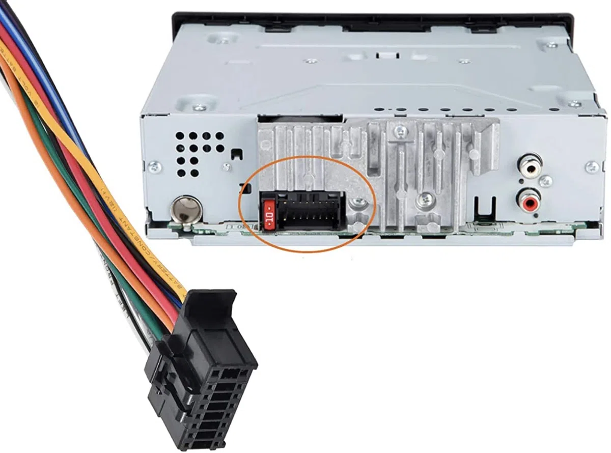 Sound-way Radio samochodowe kabel adapter wiązka przewodów ISO kompatybilna z Pioneer 16 pinów