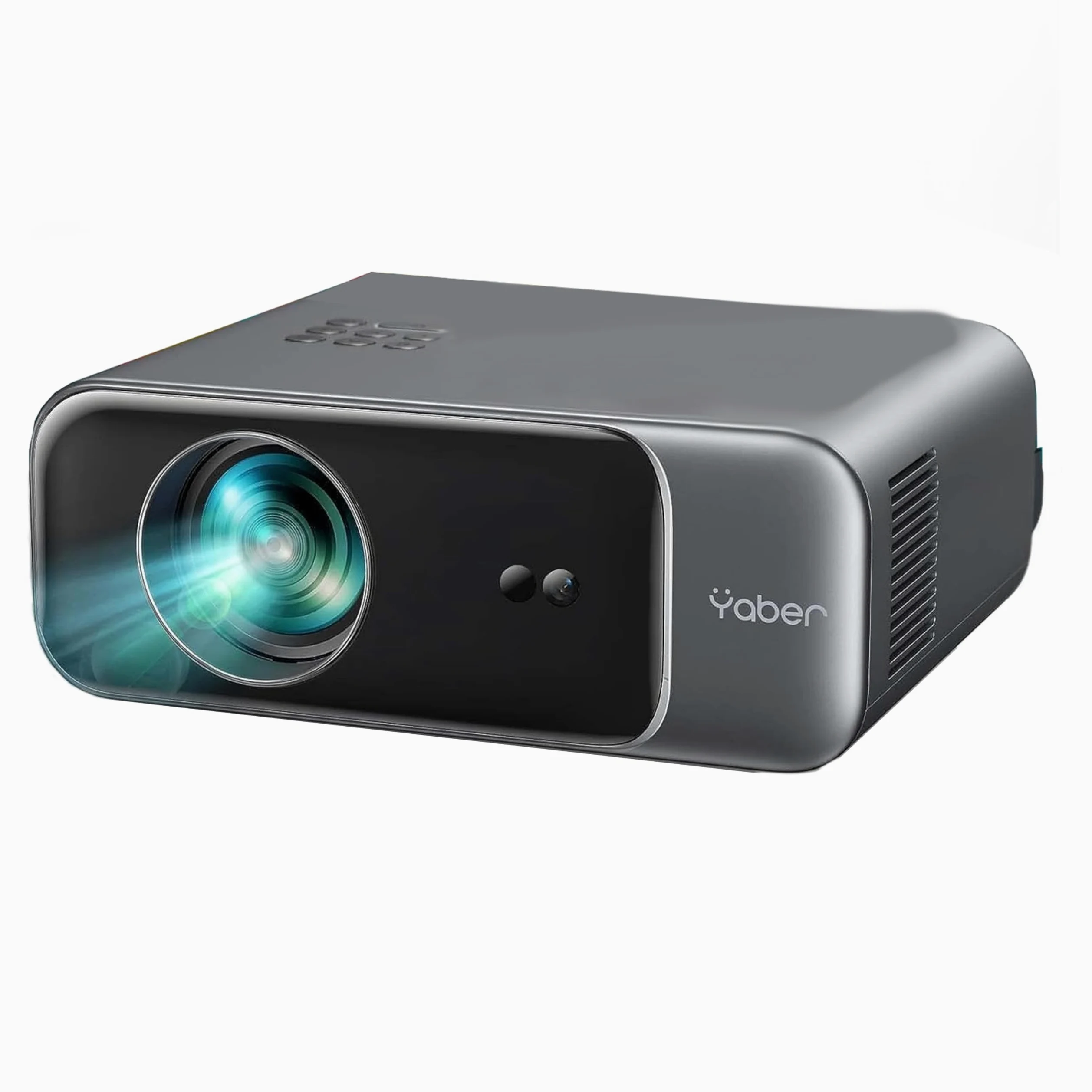 Projektor [autofokus/korekcja trapezu] projektor kina domowego, 1080p Full HD, obsługuje wideo 4K z Bluetooth WiFi6, YABER 32 000 lumenów, przenośny projektor zewnętrzny 300", do smartfonów/TV Stick
