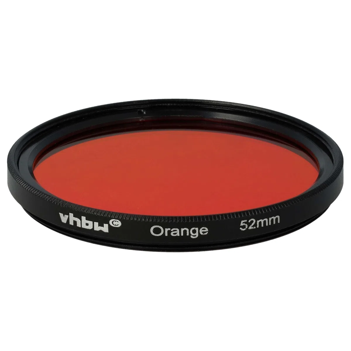 vhbw Uniwersalny filtr kolorów do obiektywów z gwintem 52mm - filtr pomarańczowy
