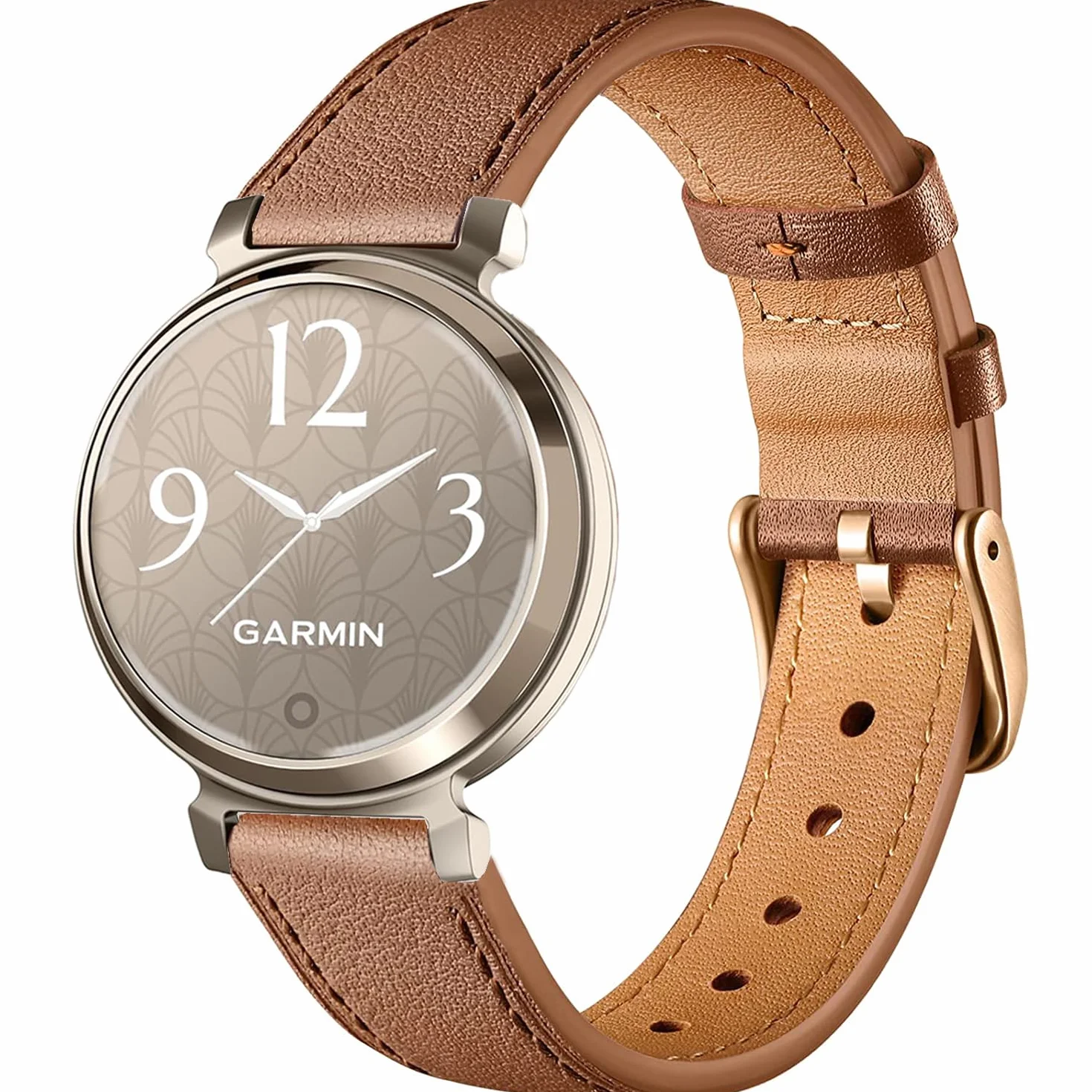 Skórzana opaska do Garmin Lily 2, 14mm biznesowa