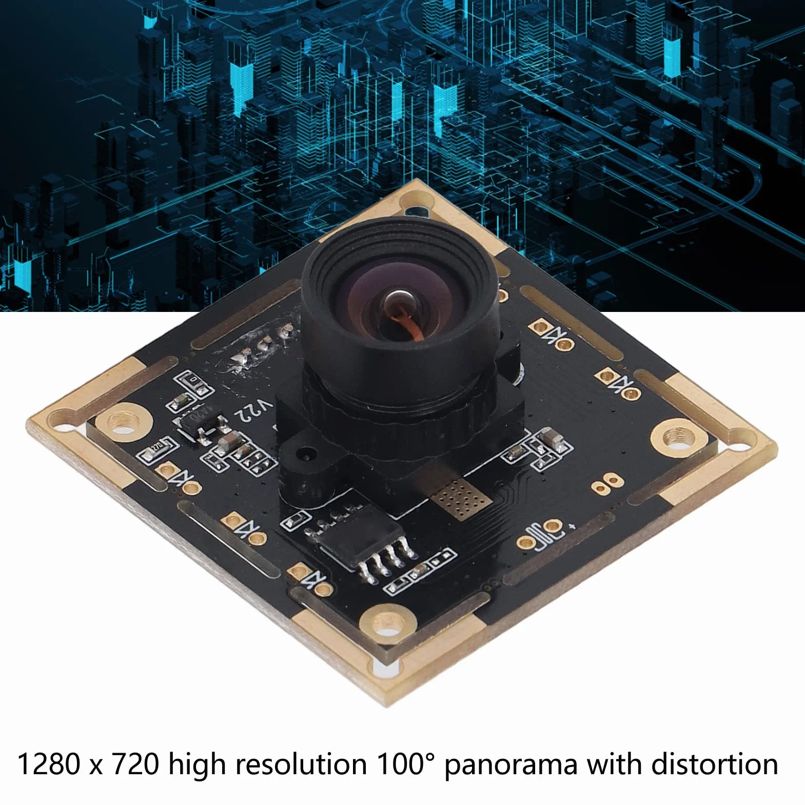 Moduł Kamery 1MP USB2.0 OV9732 Układ światłoczuły Moduł Kamery Ręcznej Płytka Drukowana Komputera Płytka Kamery z Panoramą Zniekształceń