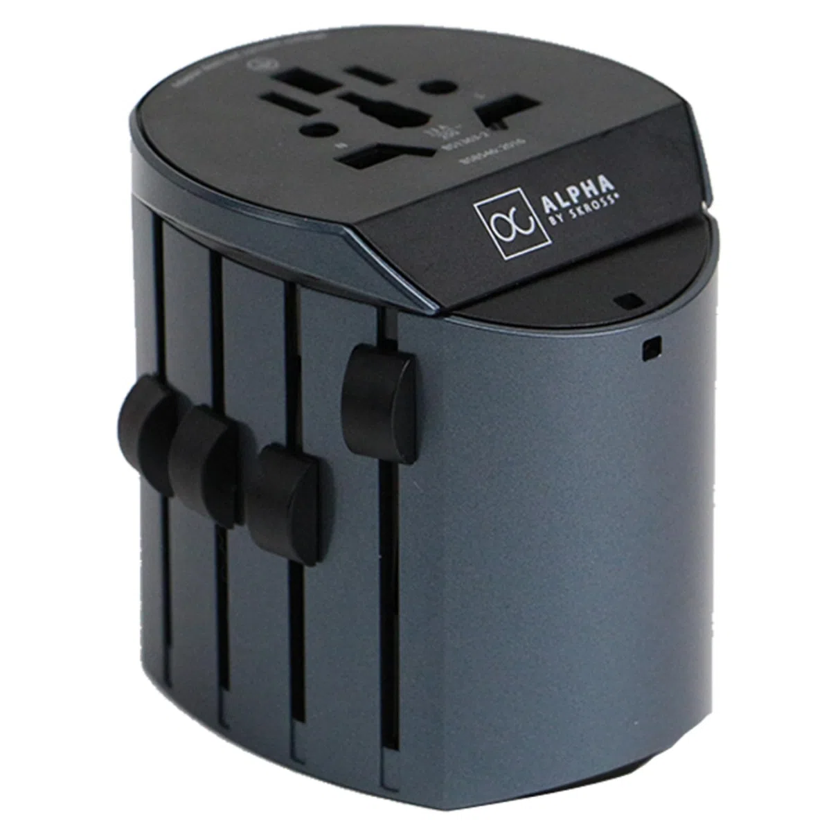 Skross Alpha luksusowy adapter podróżny premium z nieskończoną możliwością