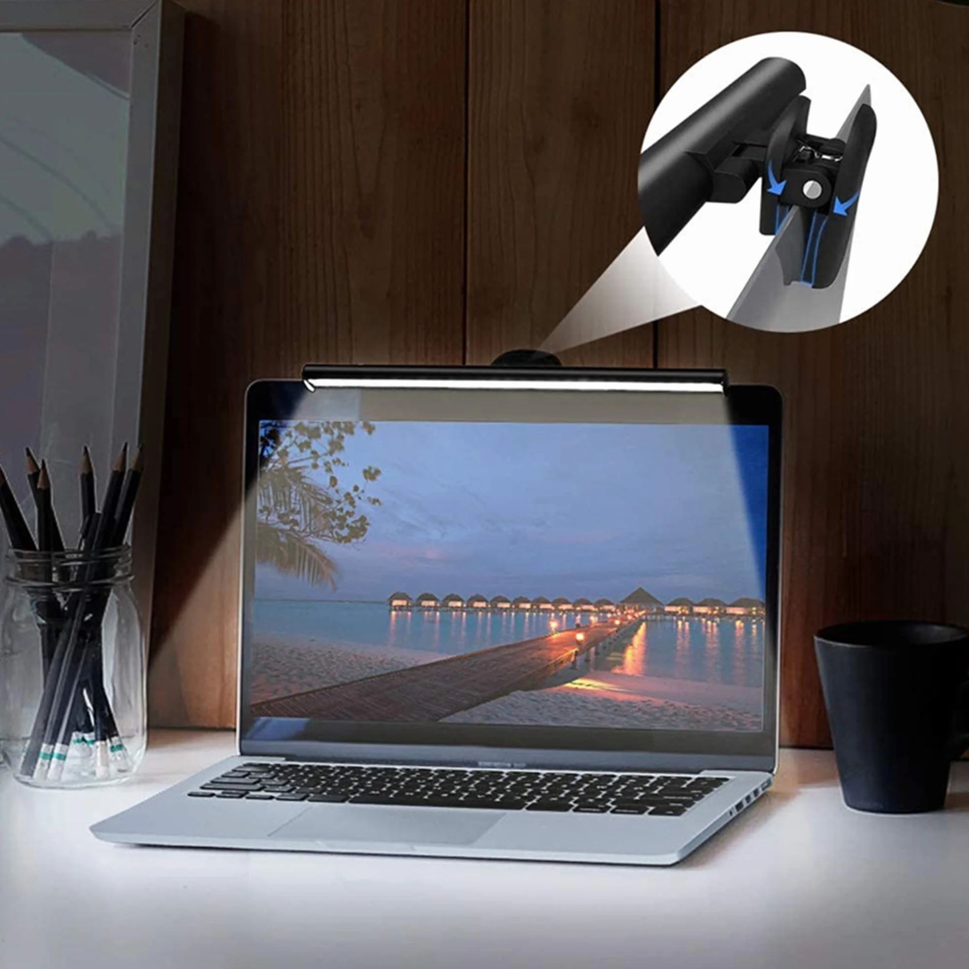 Arespark Lampa monitorująca LED USB 3 regulowane temperatury kolorów i jasność