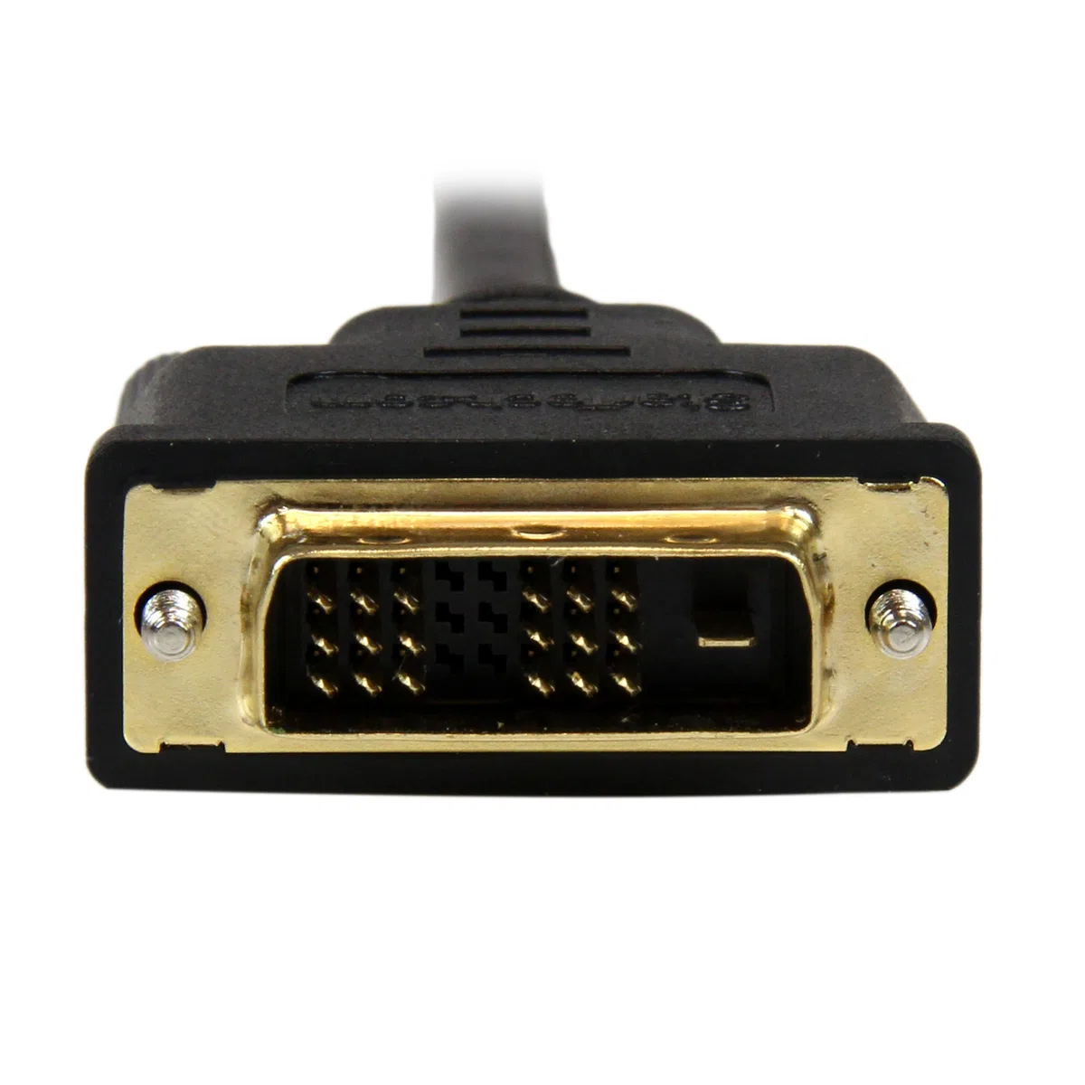 StarTech.com Kabel micro HDMI na DVI - kabel adaptera micro HDMI do DVI, urządzenie micro HDMI typu D do DVI-D, pojedynczy link, monitor/wyświetlacz, projektor, konwerter wideo, 1 m, trwały,