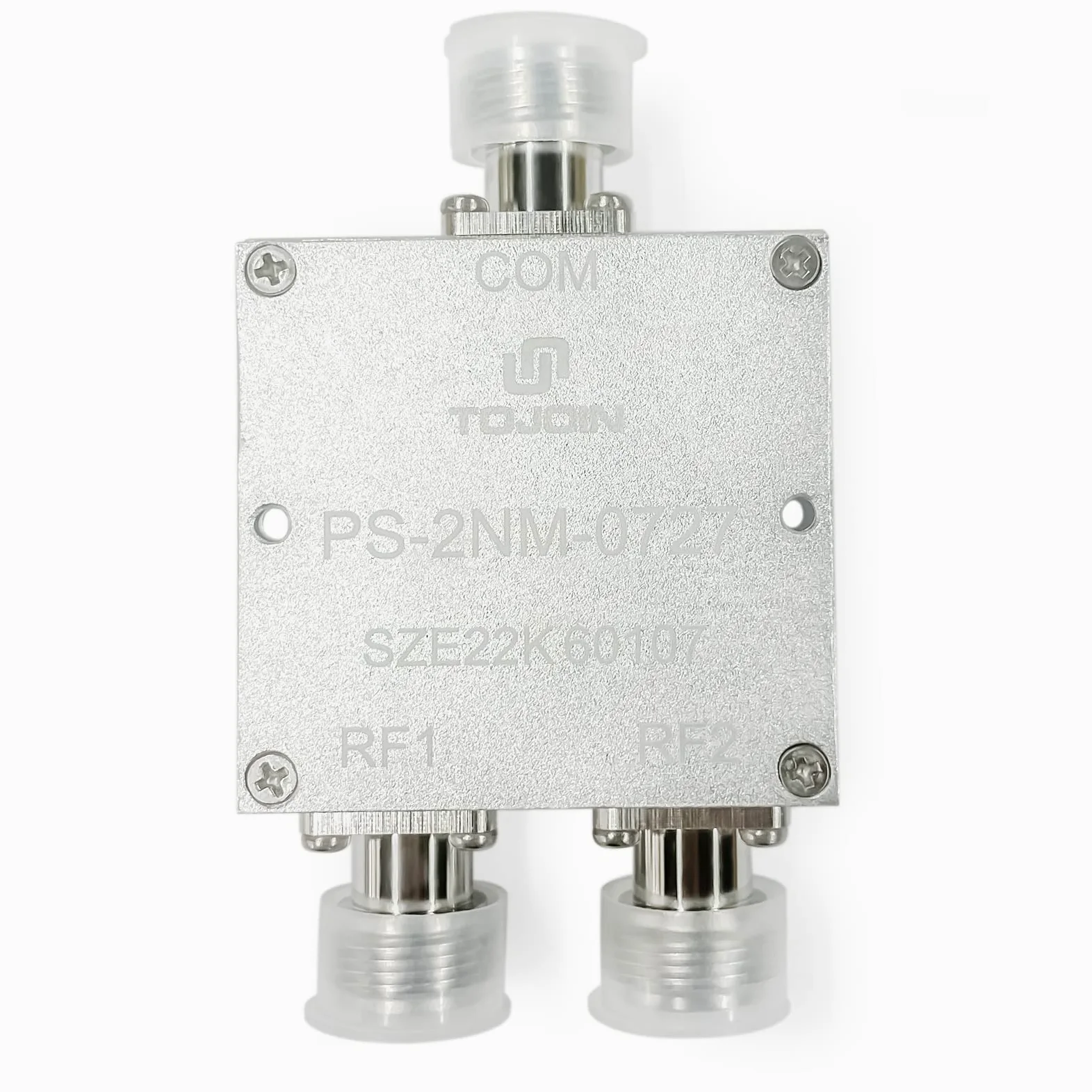 TOJOIN Rozgałęźnik Pasywny 2-Drożny do Złączy Typu N Rozgałęźnik Kabla Koncentrycznego 0,7-2,7 GHz do Pomiarów RF/Mikrofale Akcesoria Rozgałęźnik System Antenowy (PS-2NM-0727)