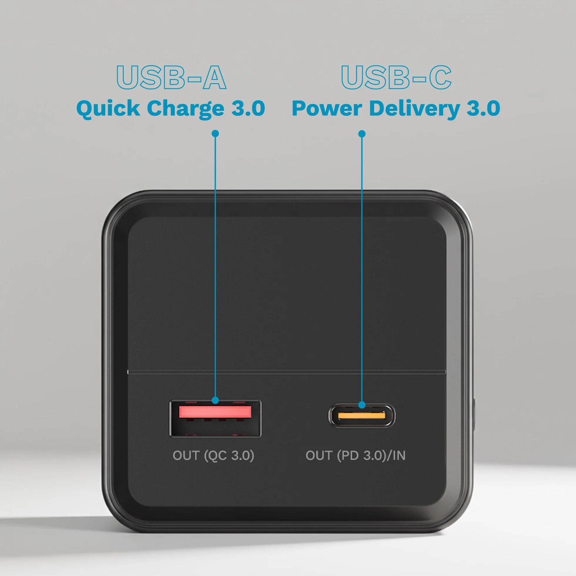 Krüger&Matz PowerBank 20000 mAh Li-pol 65W z funkcją QC oraz PD KM0914