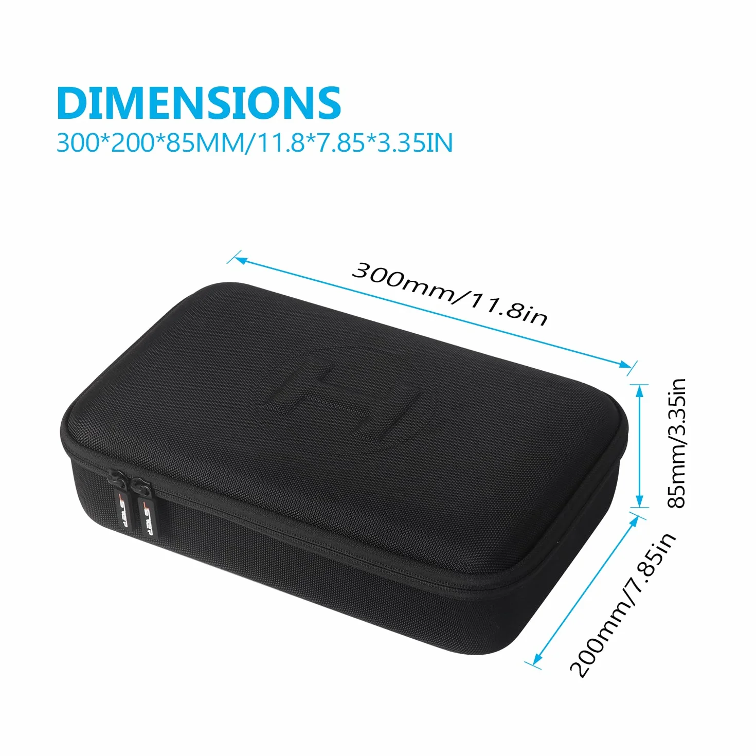 Torba do DJI Mini 3 Pro JSVER twarda obudowa podróżna do dji mini 3 Pro, DJI RC/DJI RC-N1 pilot zdalnego sterowania i akcesoria