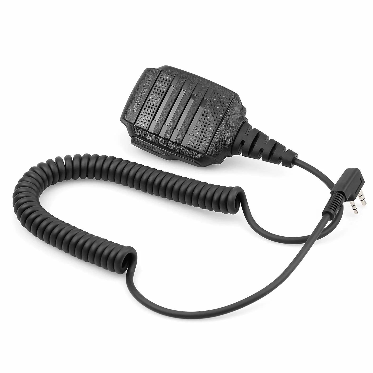 Retevis RS114 Mikrofon Głośnikowy Walkie Talkie Wodoodporny 2-Pinowy Ręczny