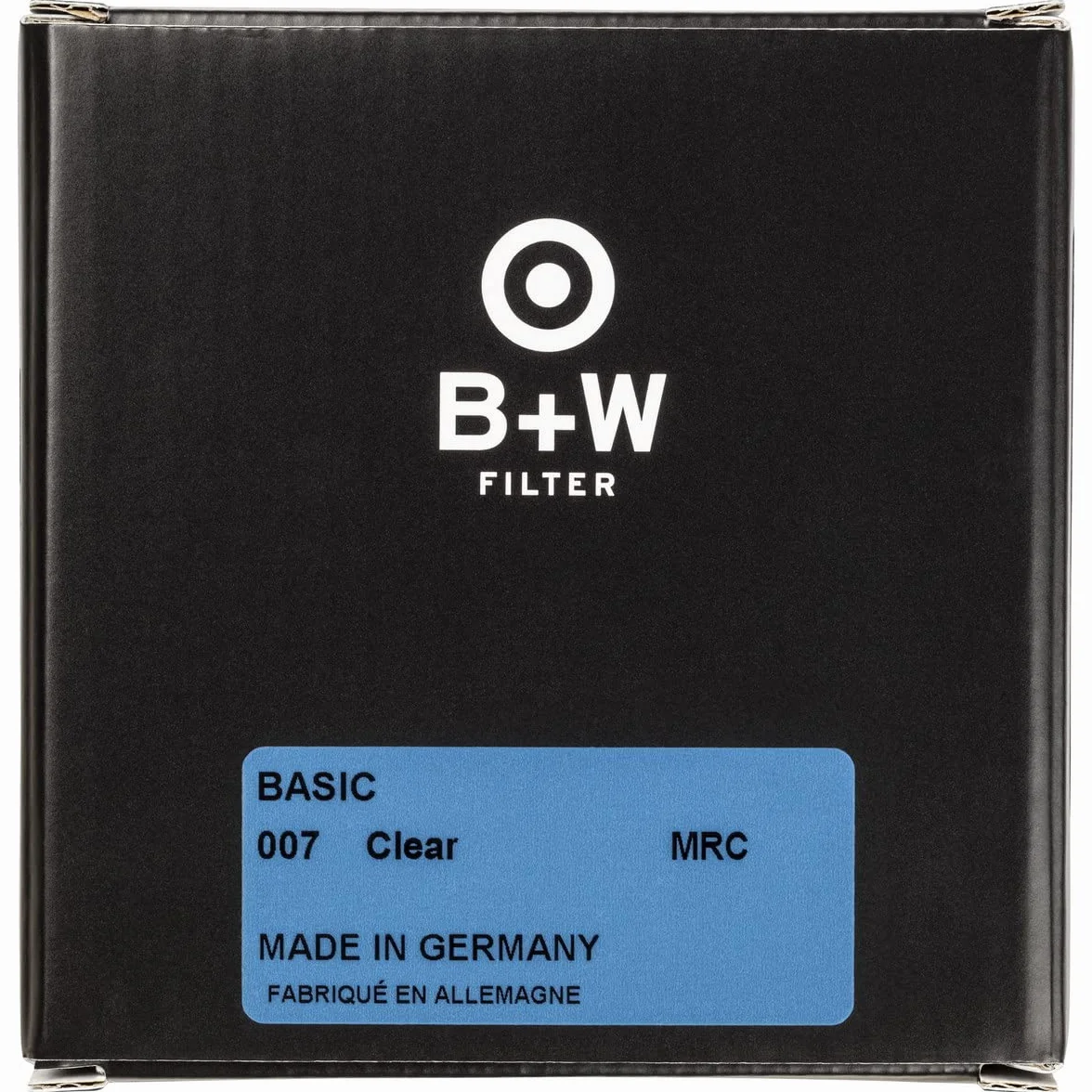 B+W Filtr ochronny, przezroczysty filtr 007 MRC Basic 67 mm (16x ulepszony, profesjonalny)
