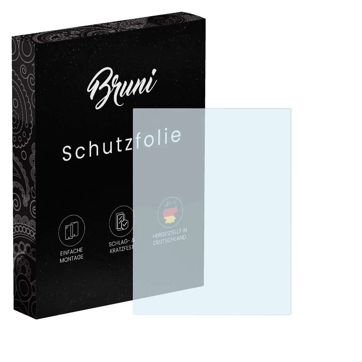 Bruni Folia ochronna kompatybilny z Onyx Boox Note Air 4 C Folia, krystalicznie czysty folia ekranowa (2X)