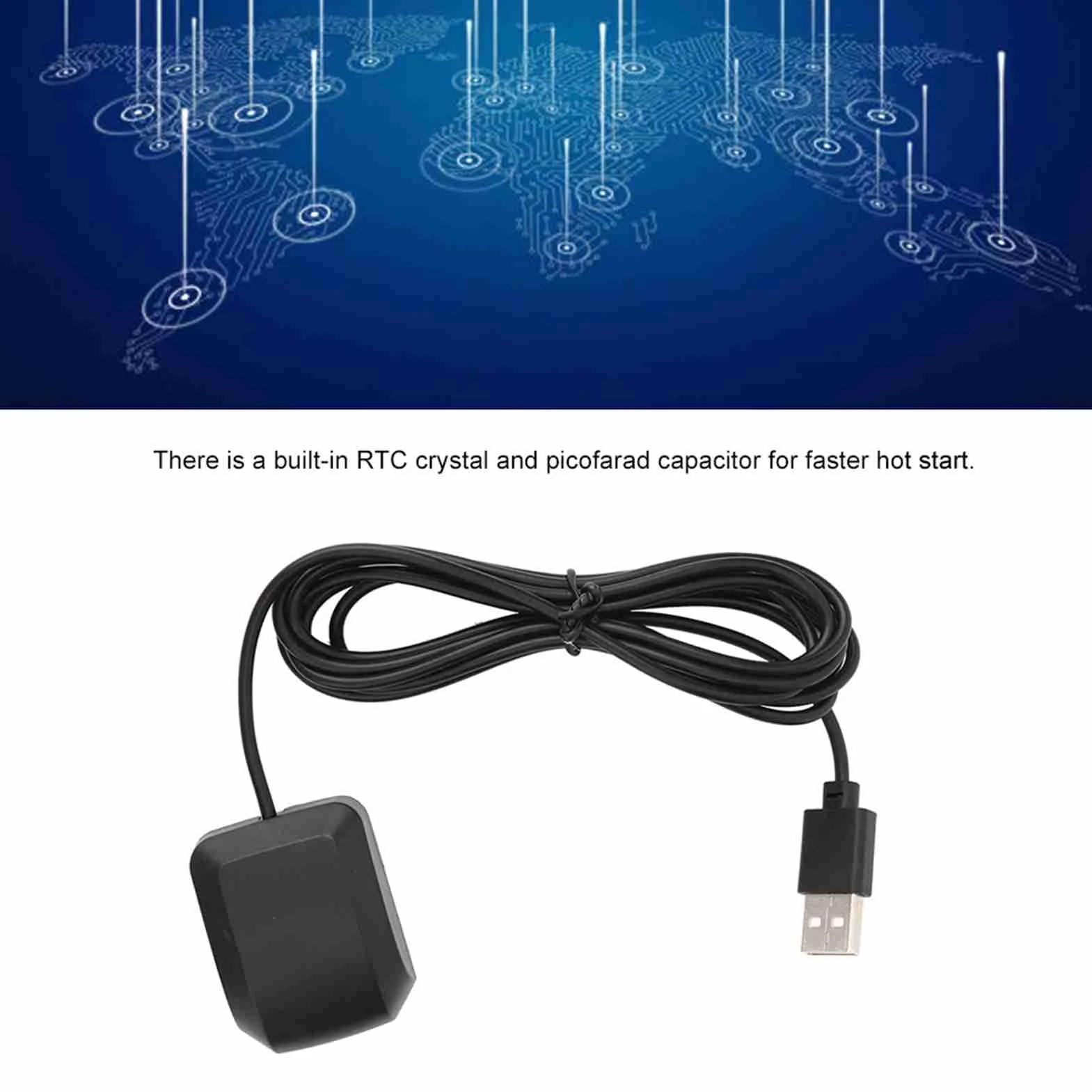 Mysz VK162 G Moduł Nawigacji GPS USB Zewnętrzna Antena GPS Zdalny montaż Odbiornik GPS USB do Notebooka Interfejs USB GPS dla Earth DC3.3 5V