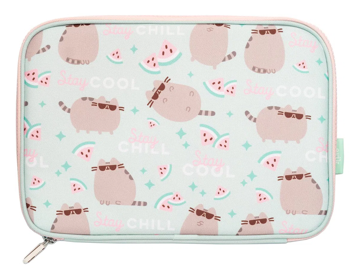 Grupo Erik Etui na tablet Pusheen Foodie Collection z wewnętrzną kieszenią, 29 x 22,5 x 2,5 cm, kompatybilne z tabletem o rozmiarze do 10,5"