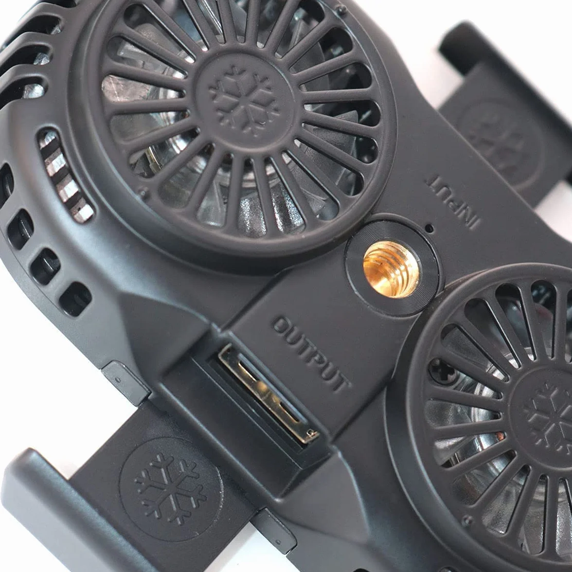 Wentylator chłodzący telefon komórkowy półprzewodnikowy chłodziarka, 10-6,5 cm, czarny
