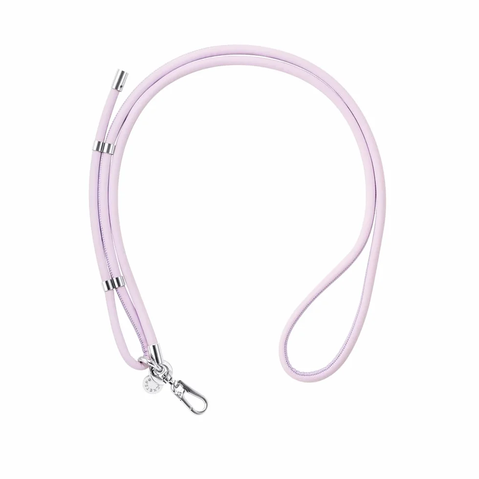 PopSockets Smycz do telefonu crossbody liliowy
