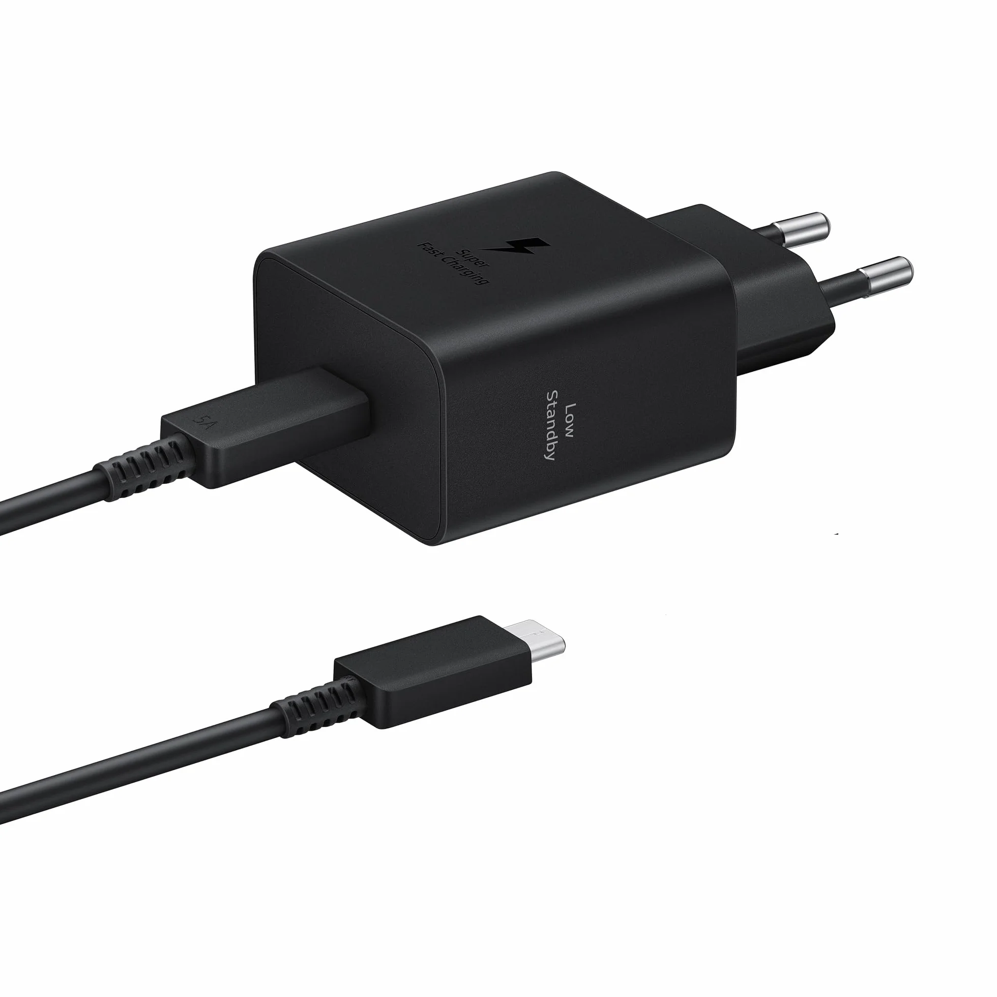 Samsung EP-T4511 oryginalna ładowarka 45 W Super szybkie ładowanie, port USB-C (z kablem), czarny