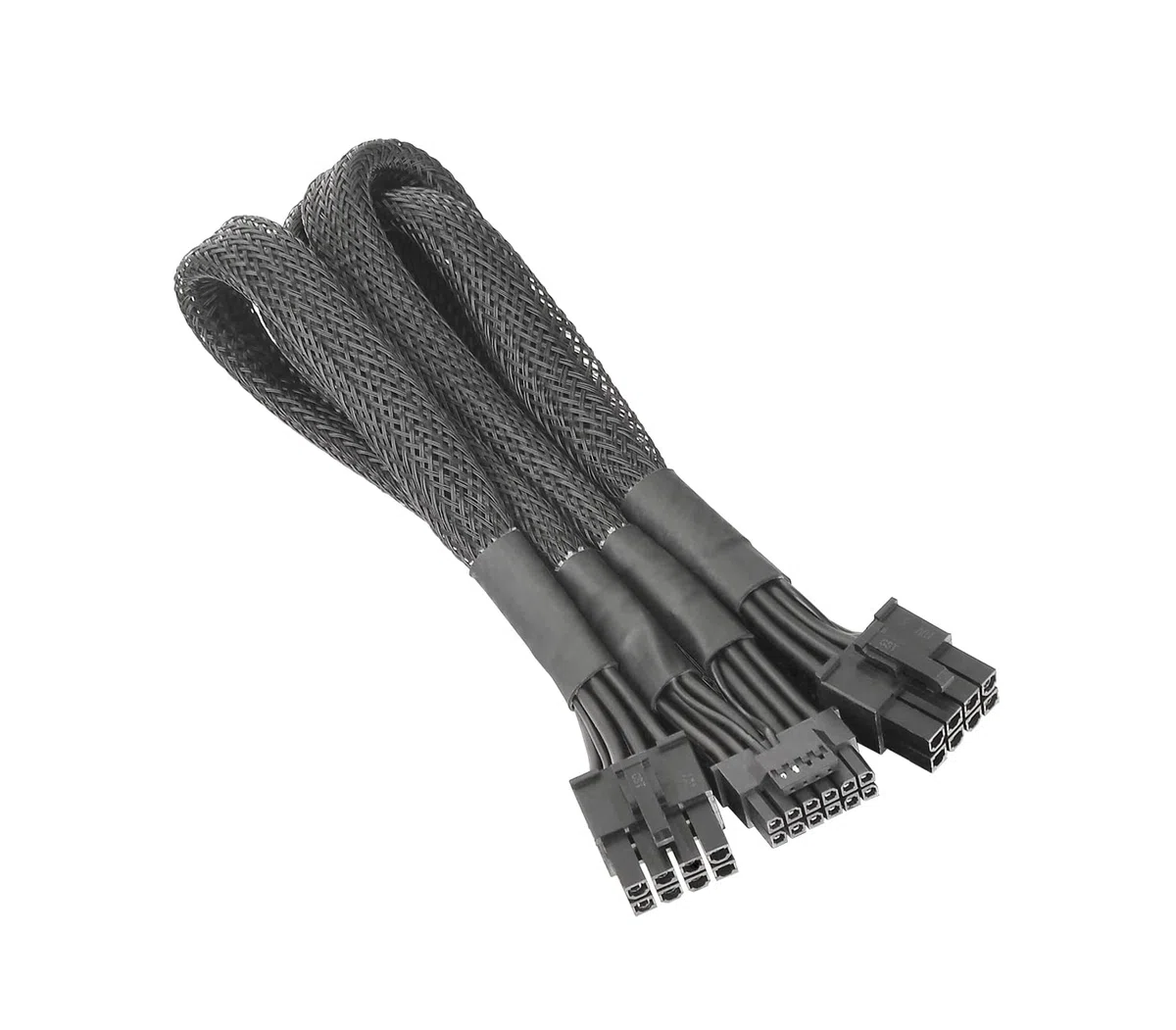 Thermaltake | Kable rozgałęźne z obudową PCIe Gen 5, AC-063-CN1NAN-A1, czarny