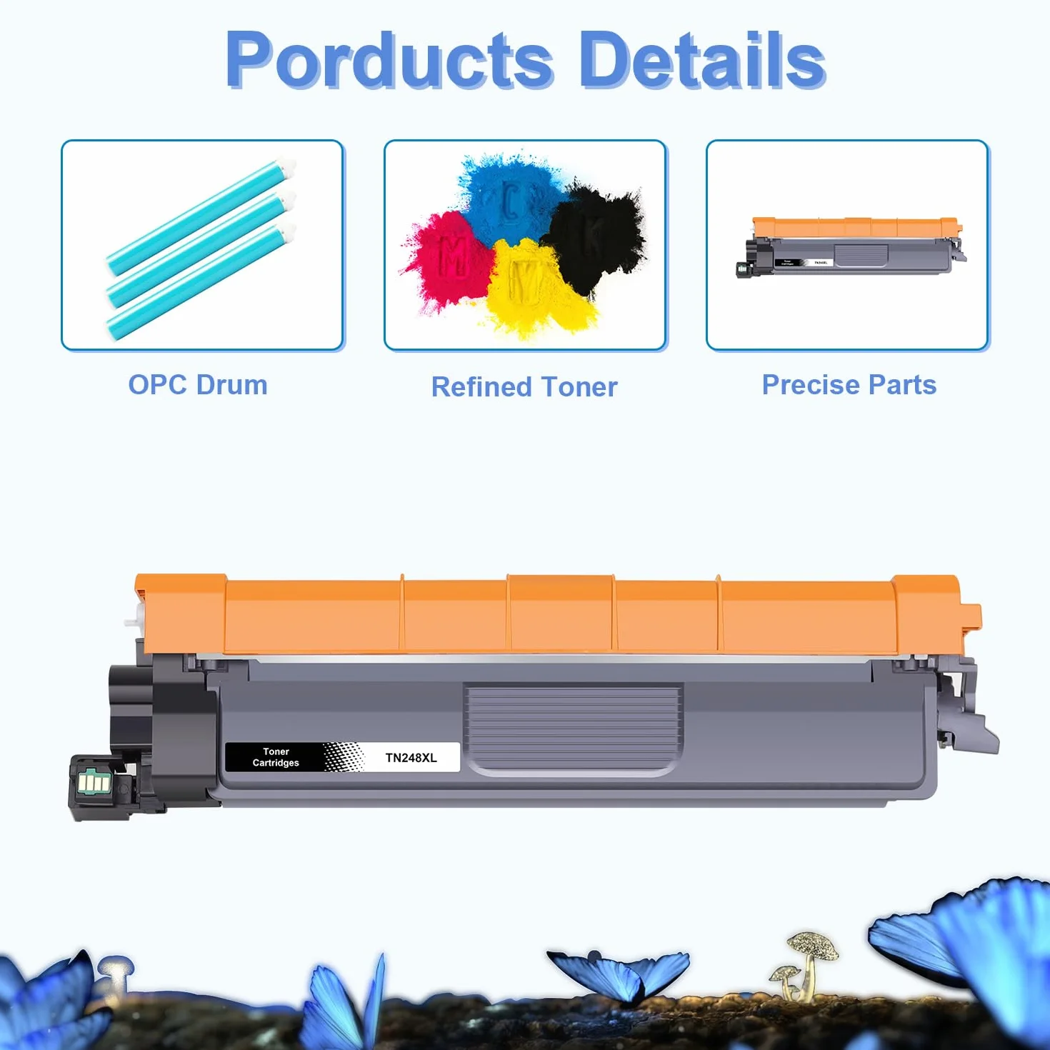 LOSMANN TN248XL toner kompatybilny z Brother TN-248 M do Brother DCP-L3515CDW MFC-L3760CDW HL-L3215CW DCP-L3520CDW DCP-L3560CDW MFC-L8390CDW HL-L3240CDW MFC-L3740CDW HL-L3222 0CW (Magenta)